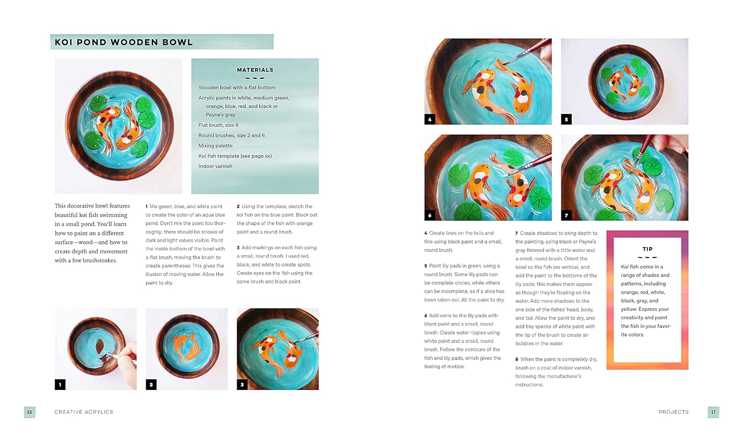 Creative Acrylics: A Step-by-Step Beginner’s Guide to Creating with Paint & Mediums by Carla Co Chua