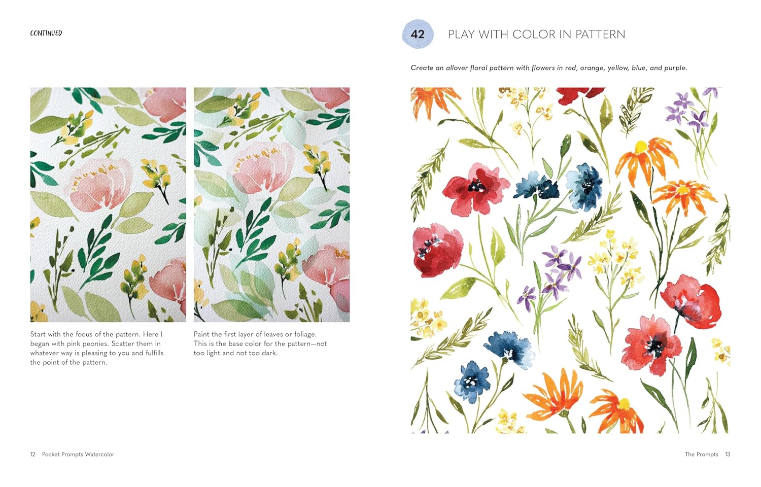 Pocket Prompts Watercolor: Tips & Techniques to Inspire Your Practice by Kristin Van Leuven