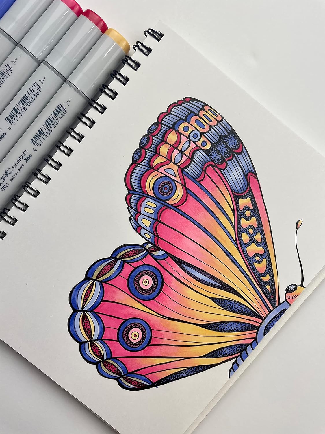 COPIC Sketch Marker Set of 72 Colours - Set A