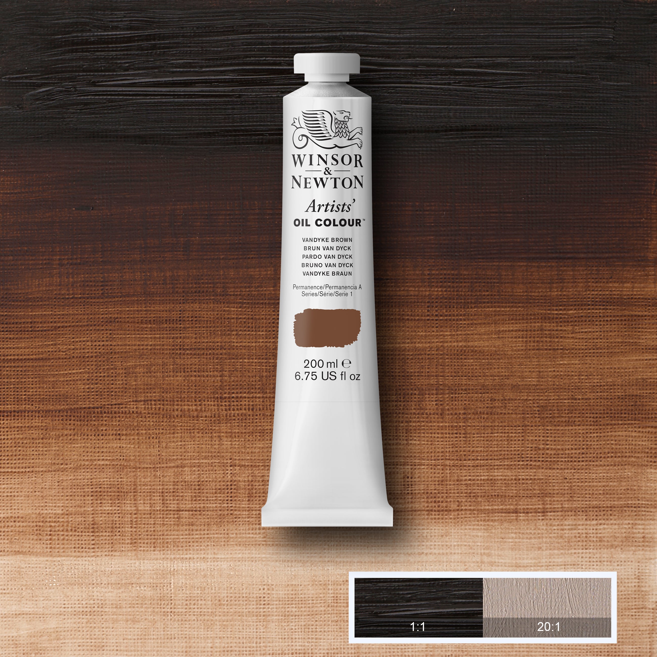 Winsor & Newton Artists' Oil Colours - Brown or Green