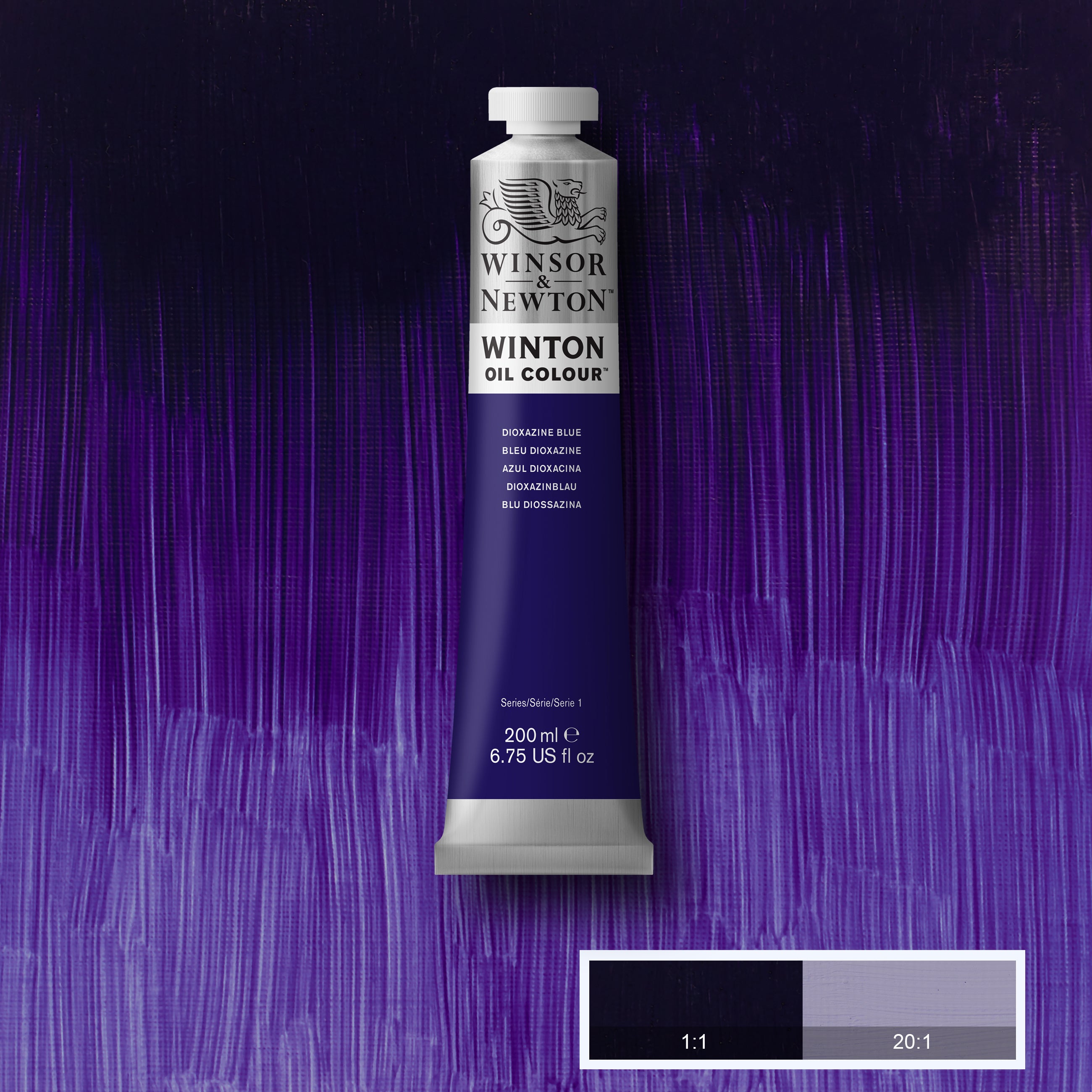 Winton Oil Colours - Black or Grey or Blue