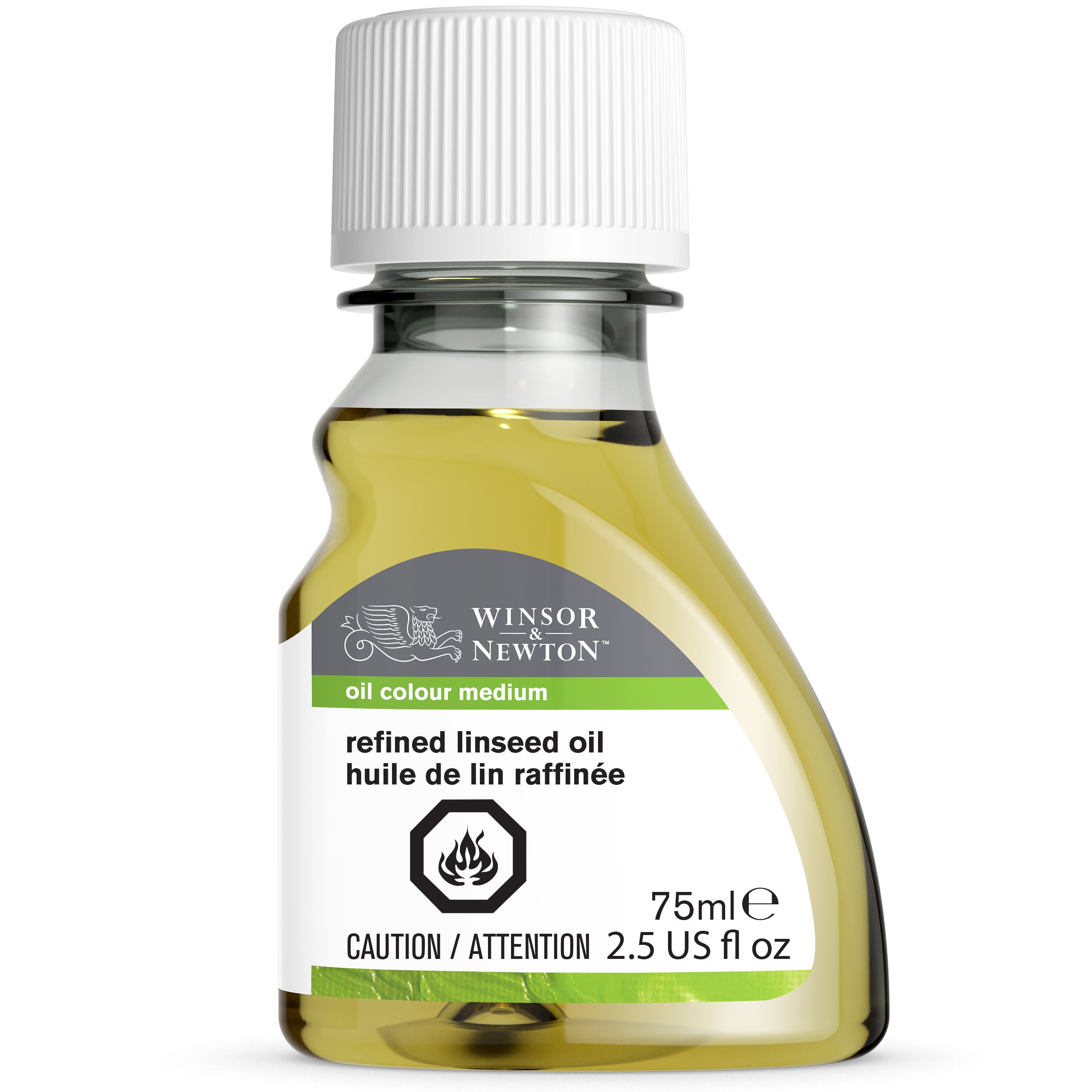 Winsor & Newton Refined Linseed Oil - 75ml