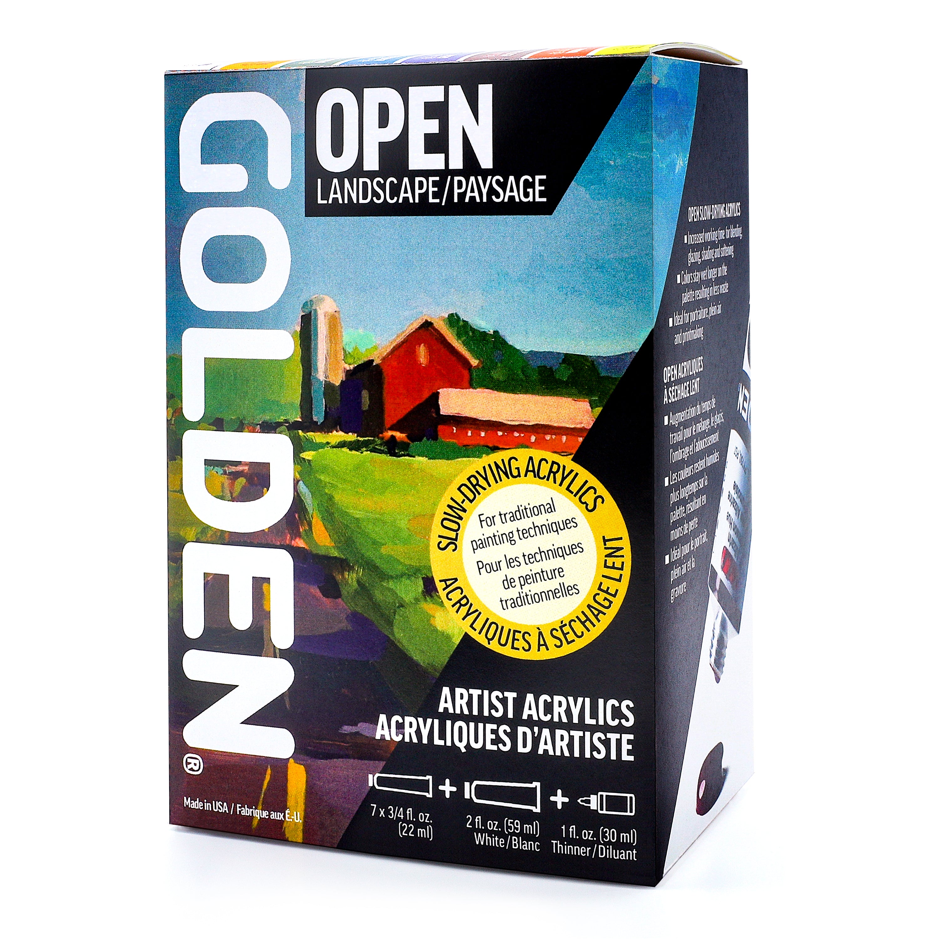 GOLDEN OPEN Acrylics Landscape Set