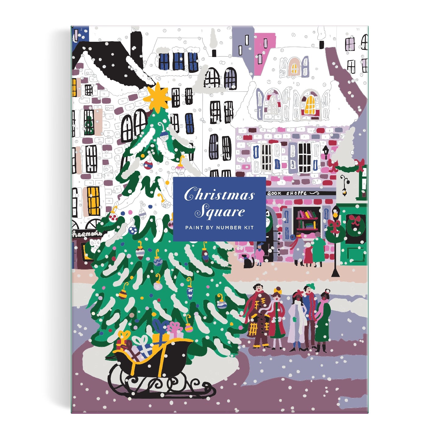 Joy Laforme Christmas Square Paint-by-Number Kit