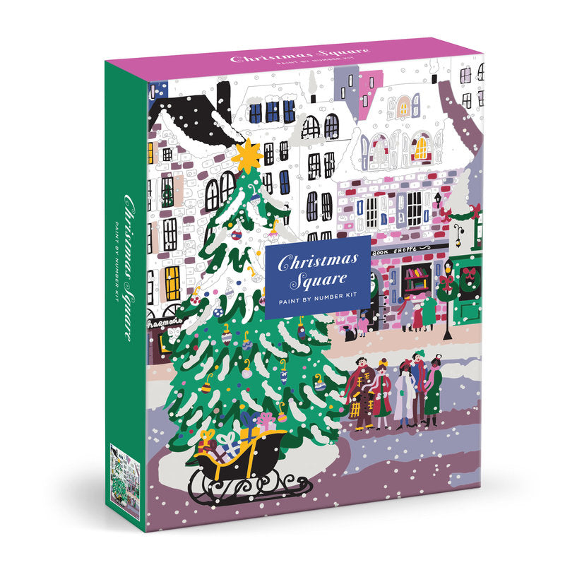 Joy Laforme Christmas Square Paint-by-Number Kit