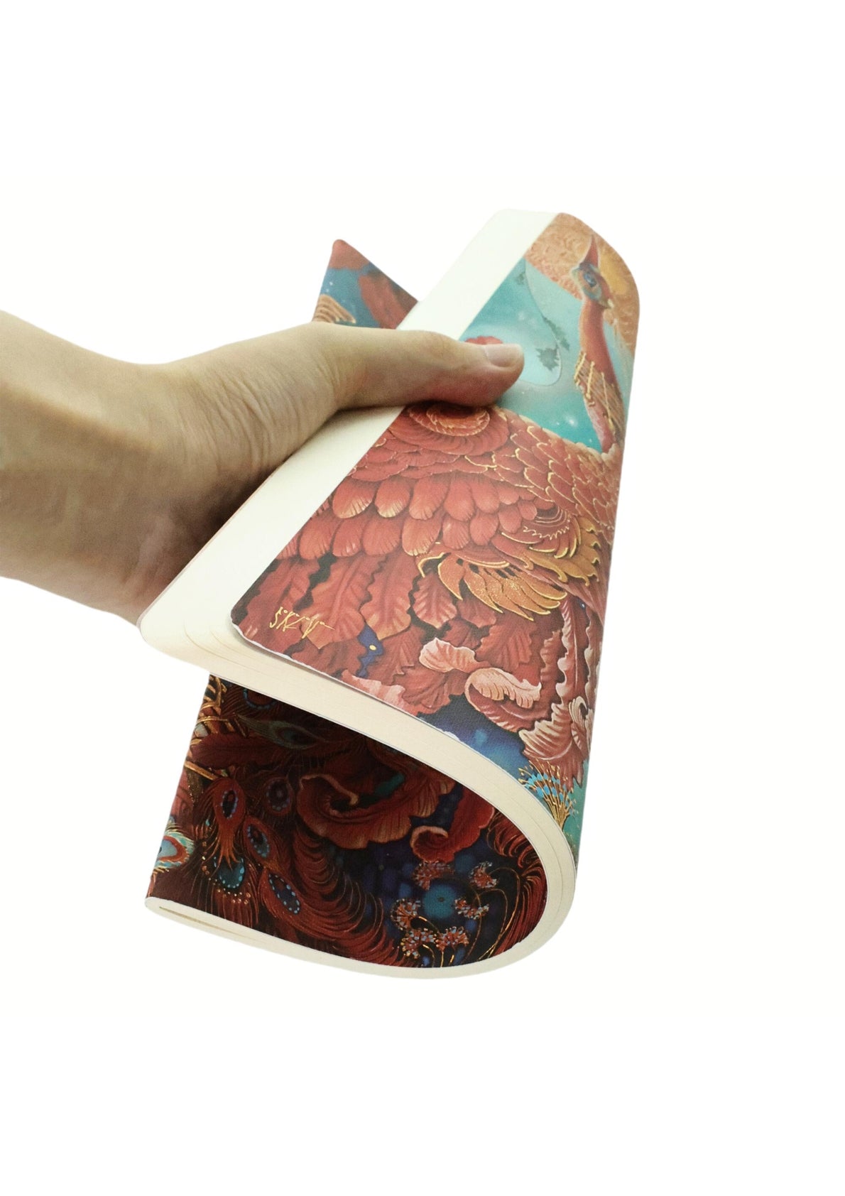 Paperblanks A4 Cahier Lined Journal - Firebird