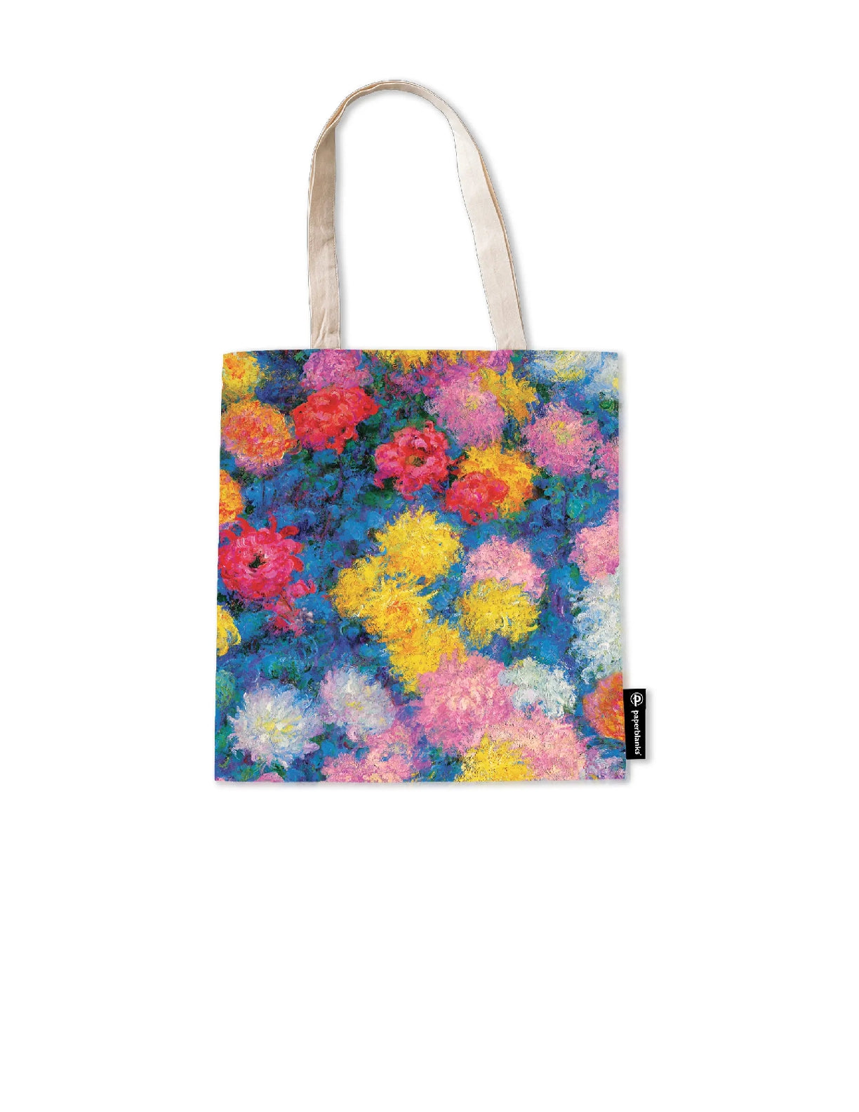 Paperblanks Canvas Bag - Monet's Chrysanthemums