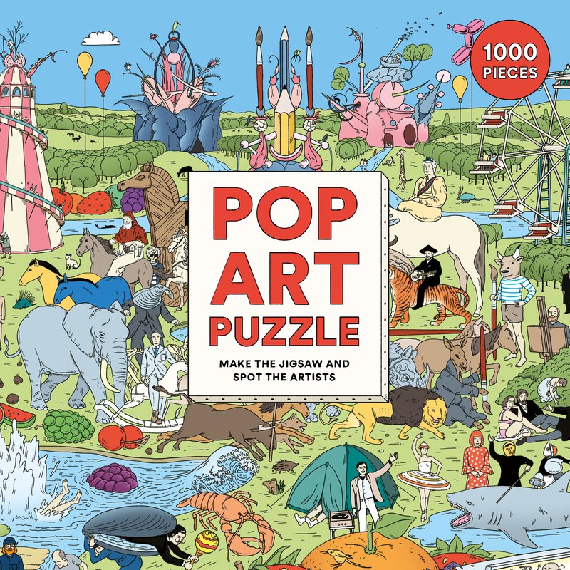Pop Art 1000 Piece Puzzle