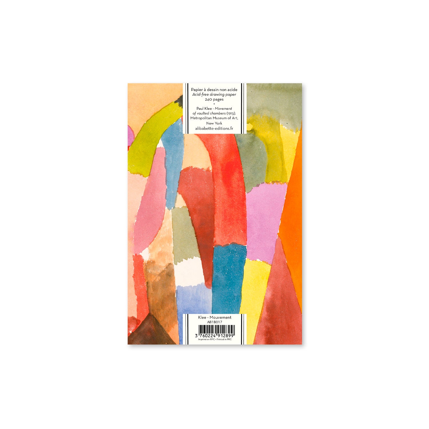 Alibabette Artbook A5 - Klee - Mouvement