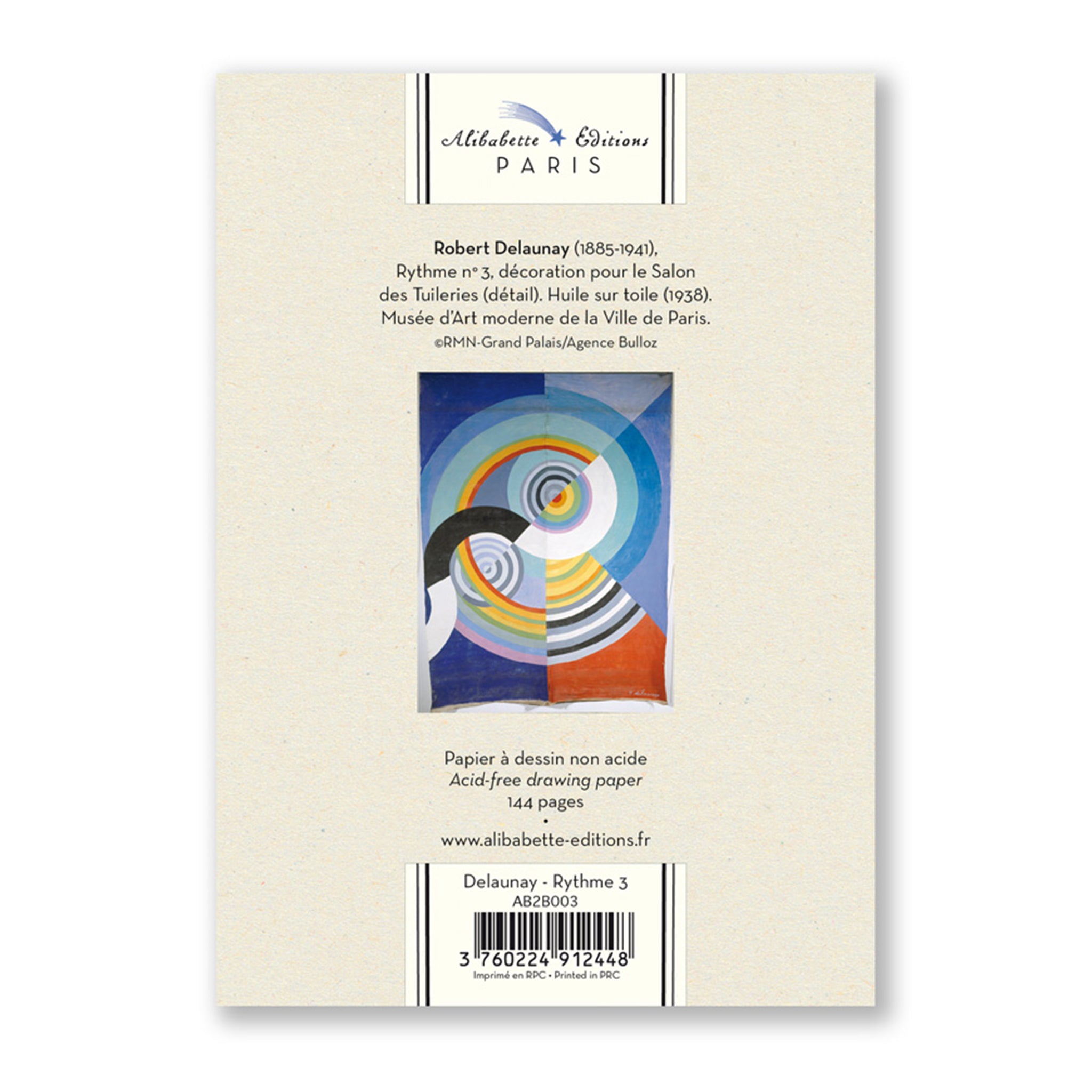 Alibabette Pocket Artbook - Delaunay - Rythme 3