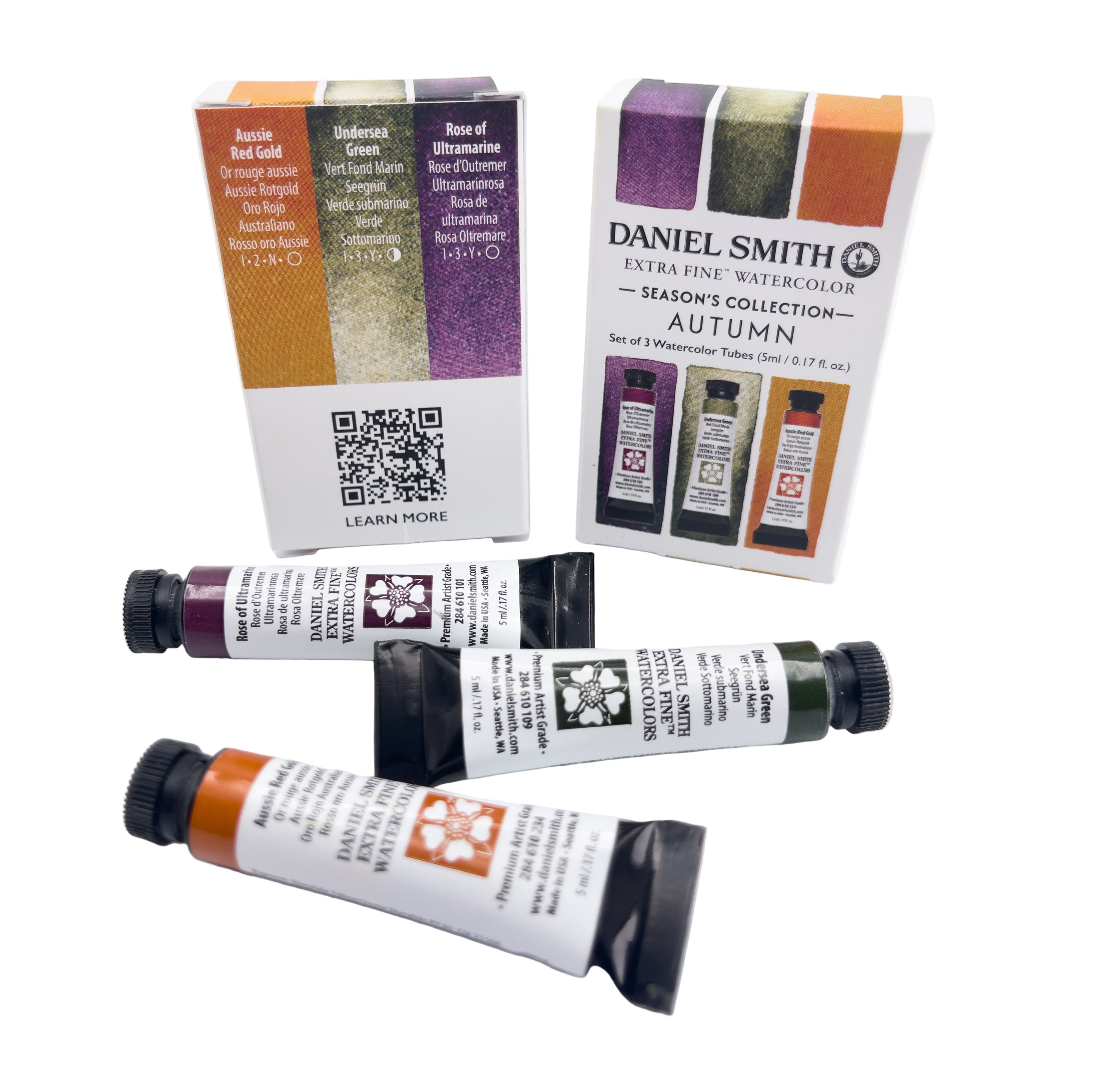 Daniel Smith Extra Fine Watercolors 5ml Triad Set Autumn
