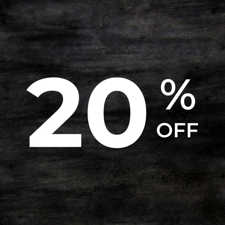 20% OFF