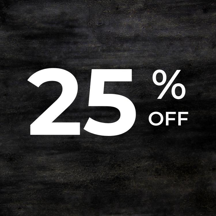 25% OFF