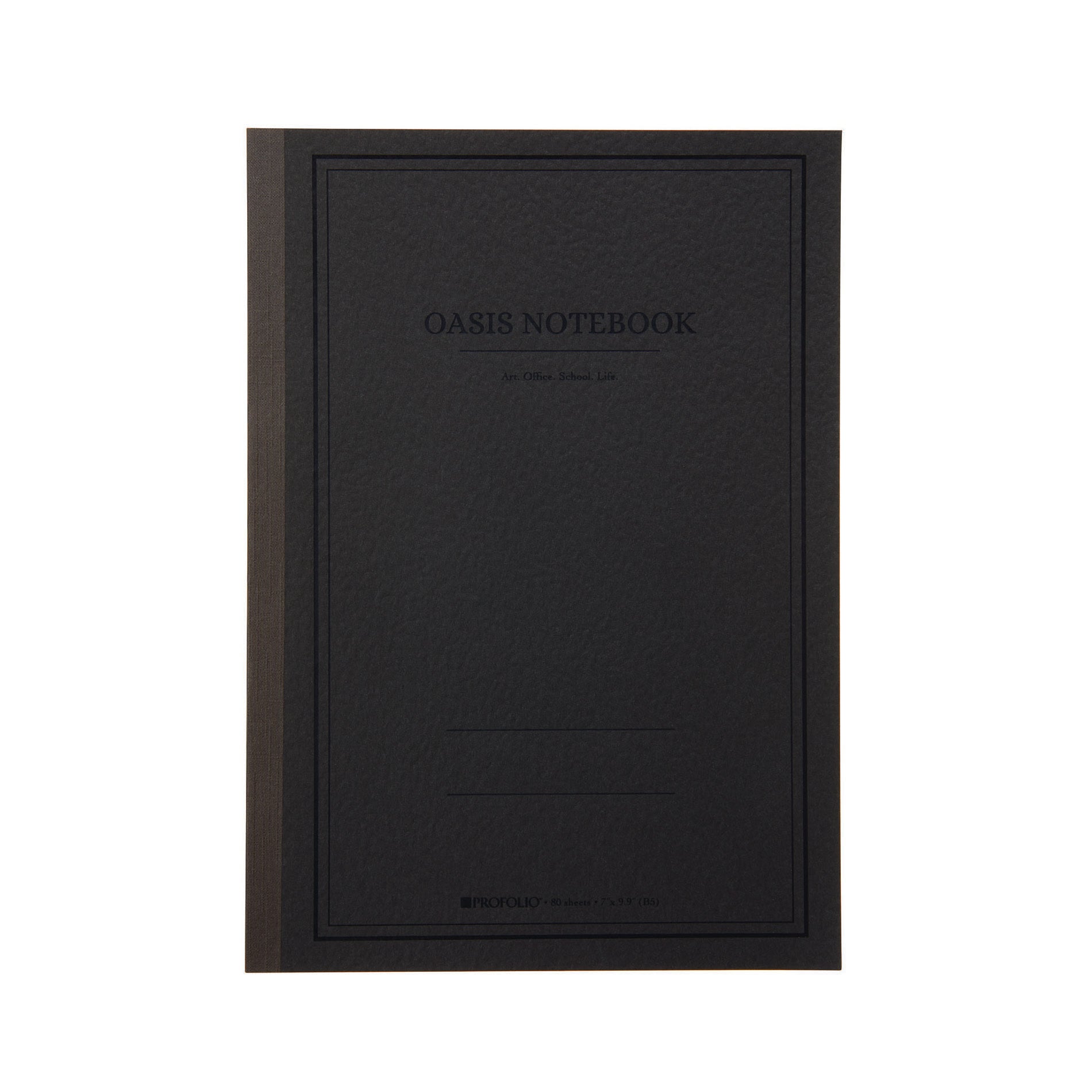Itoya Profolio Oasis Notebook - Charcoal