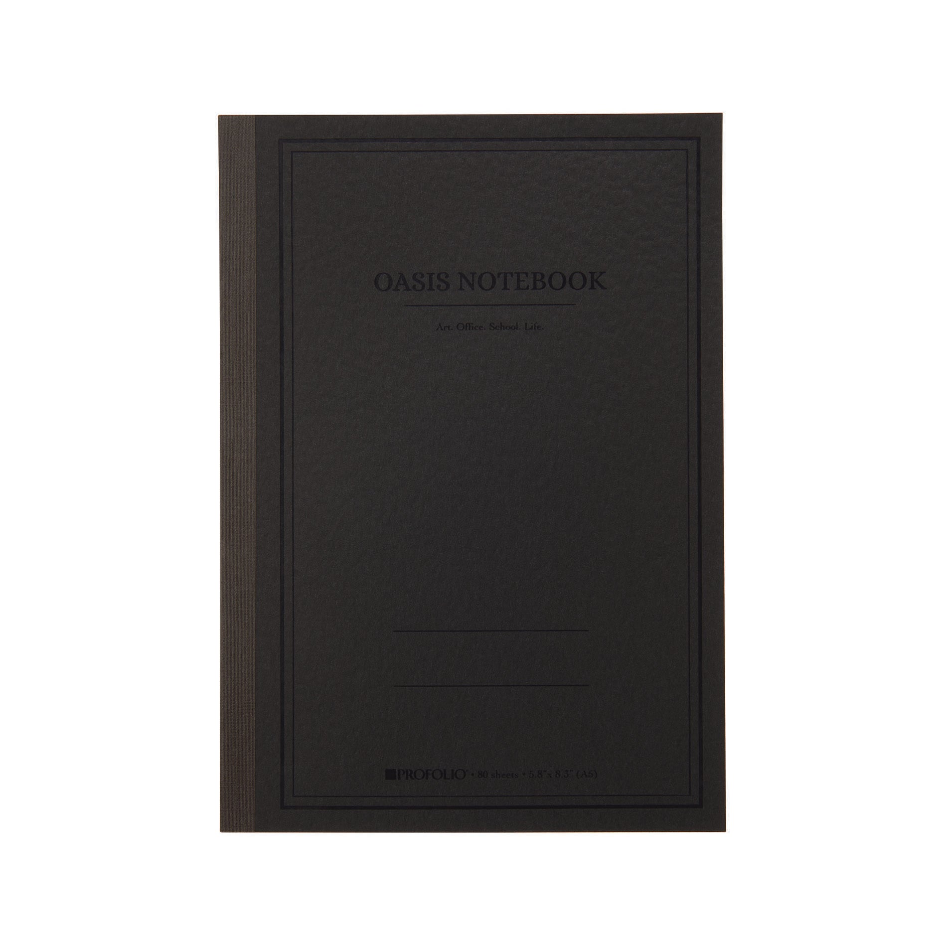 Itoya Profolio Oasis Notebook - Charcoal