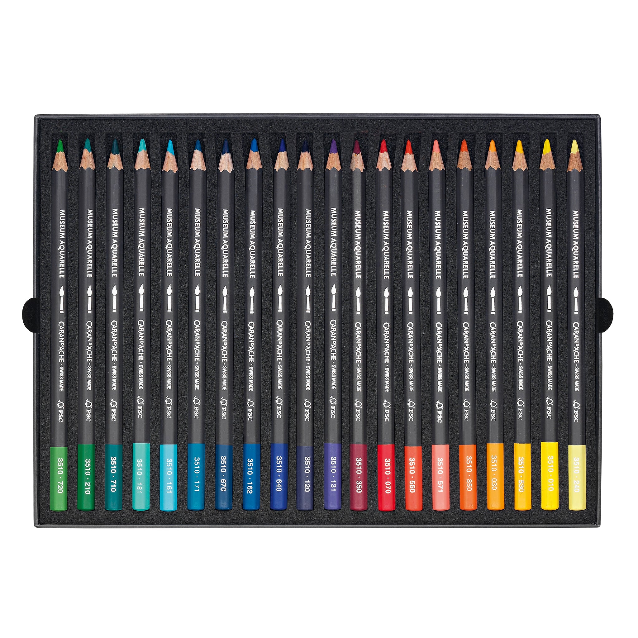 Caran d'Ache Museum Aquarelle - Assorted Set of 40