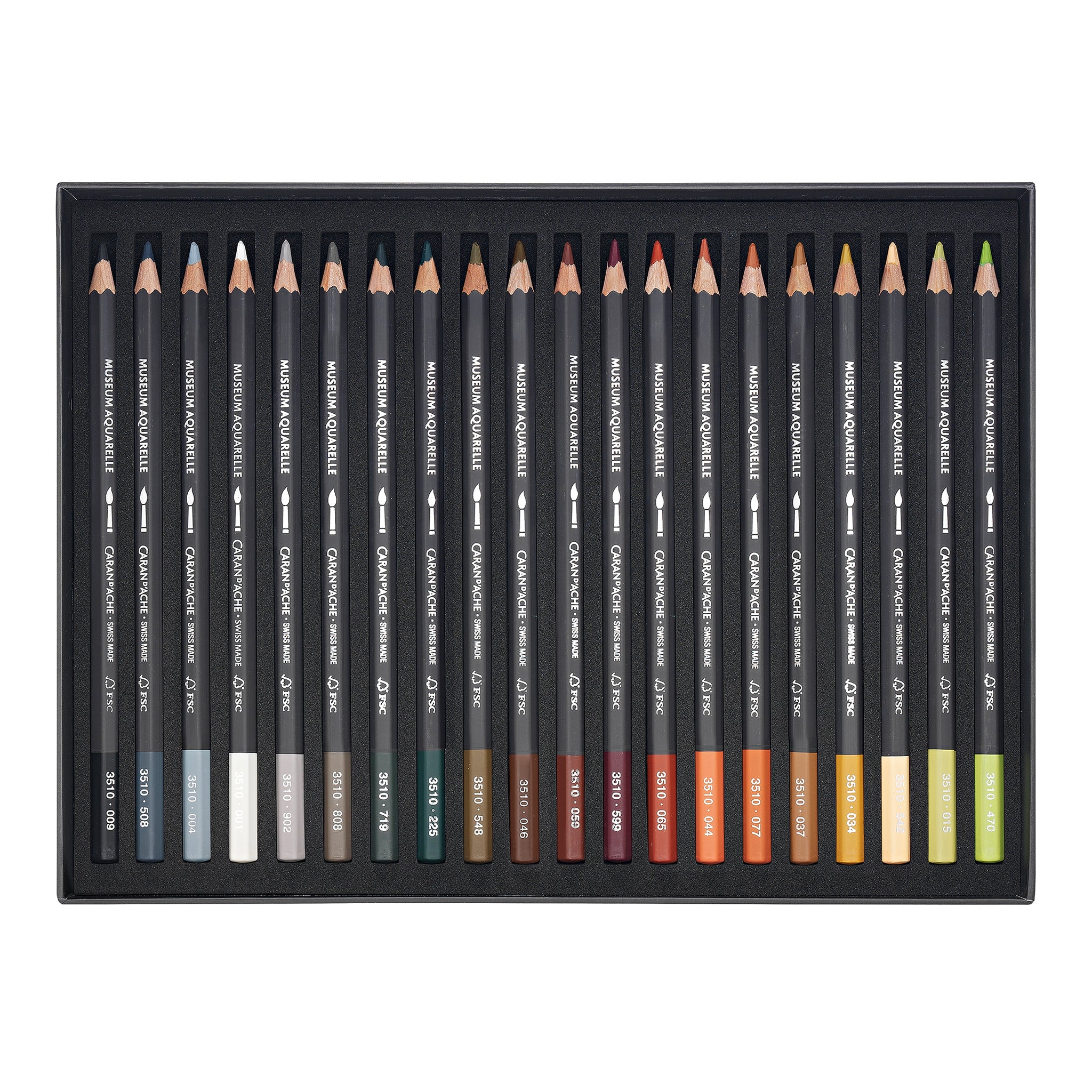 Caran d'Ache Museum Aquarelle - Assorted Set of 40