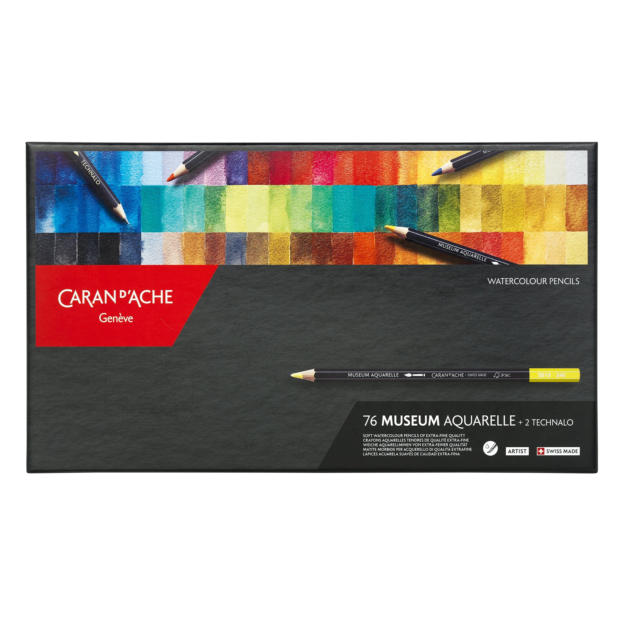 Caran d'Ache Museum Aquarelle - Assorted Set of 76