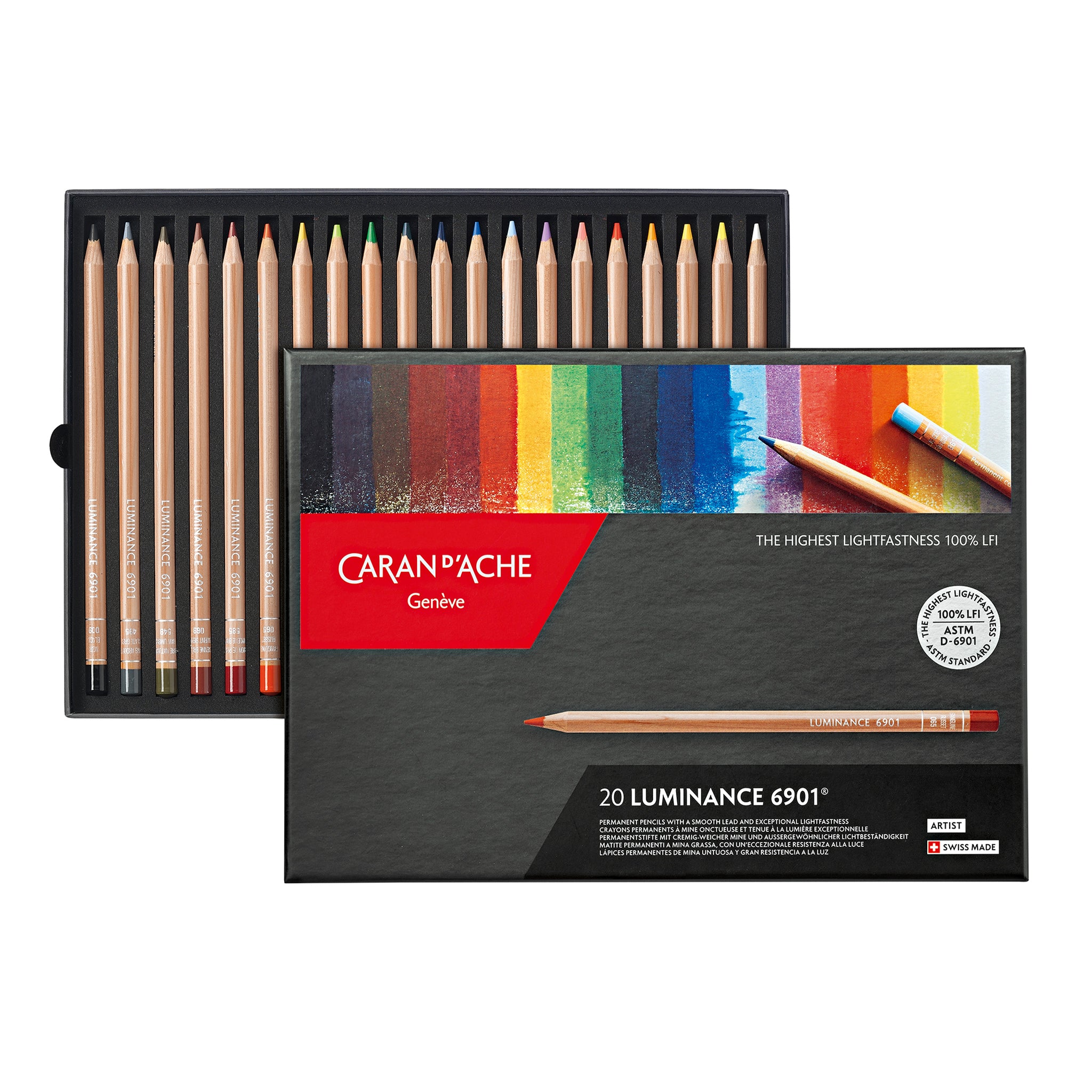 Caran d'Ache Luminance 6901® - Assorted Set of 20