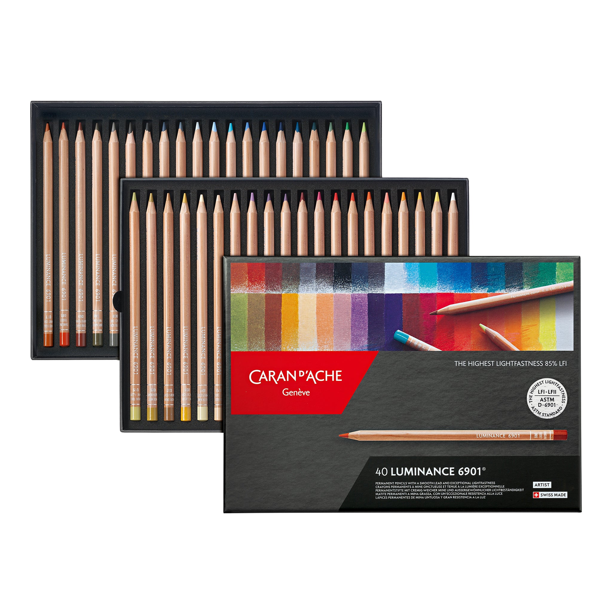Caran d'Ache Luminance 6901® - Assorted Set of 40