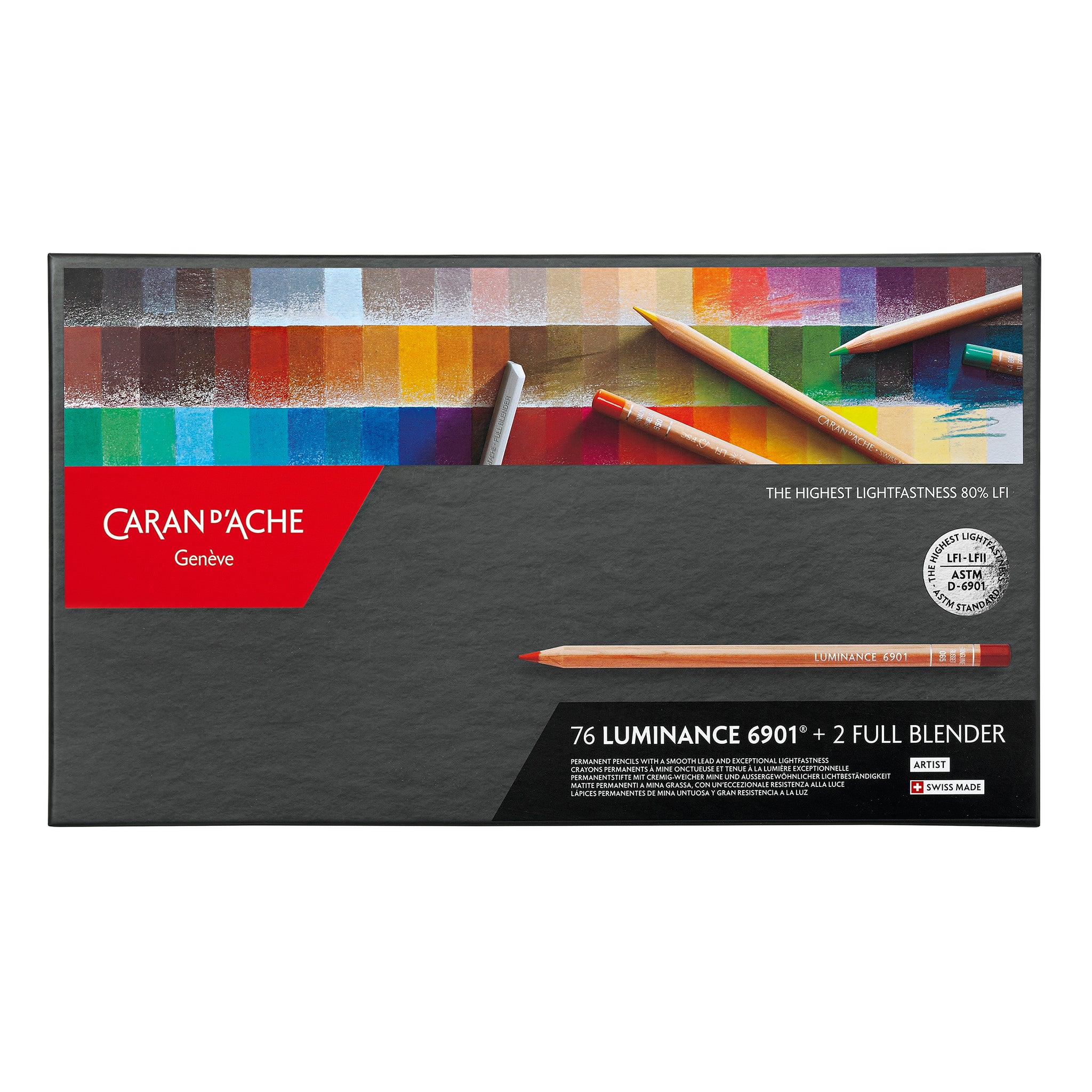 Caran d'Ache Luminance 6901® - Assorted Set of 76