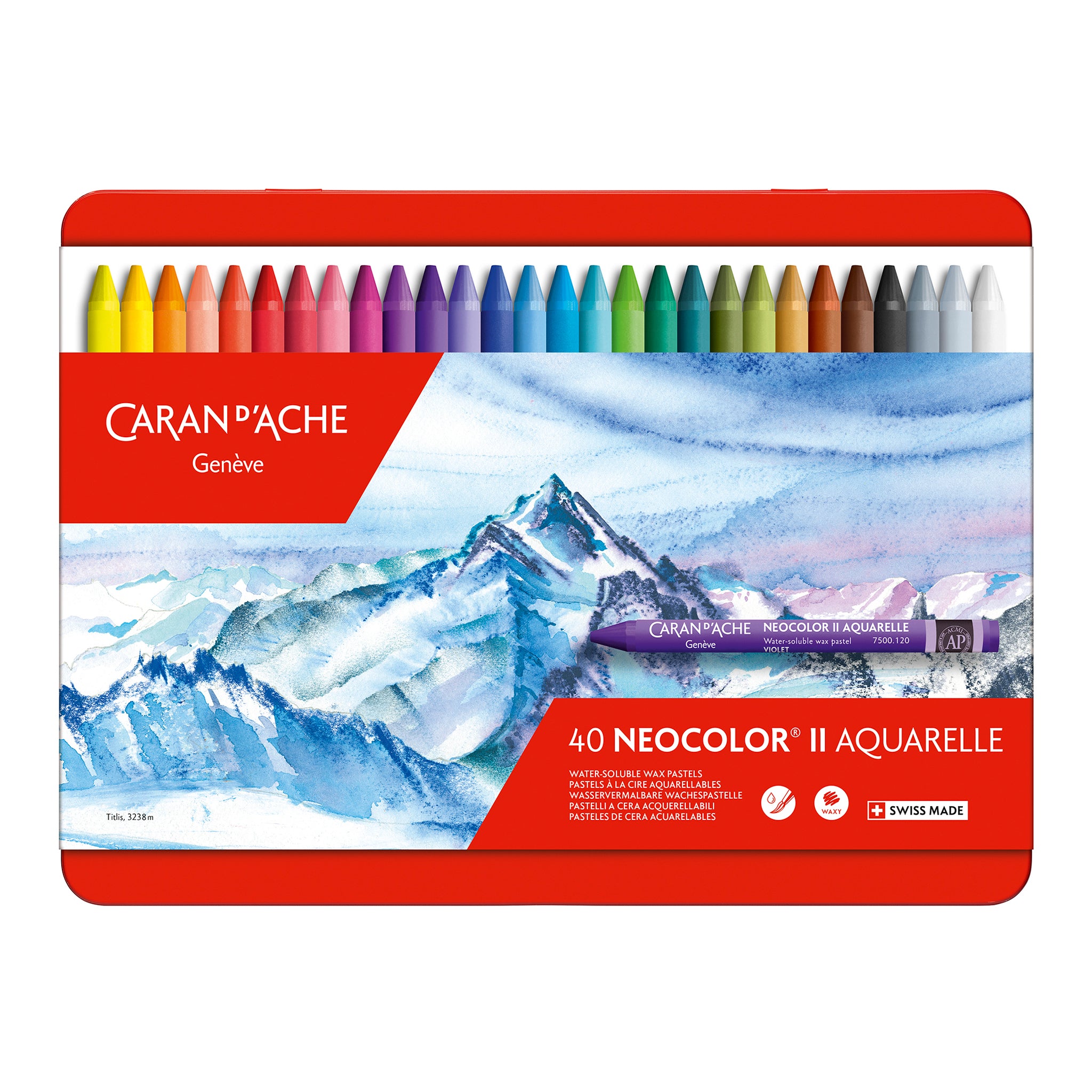 Caran d'Ache Neocolor II - Assorted Set of 40