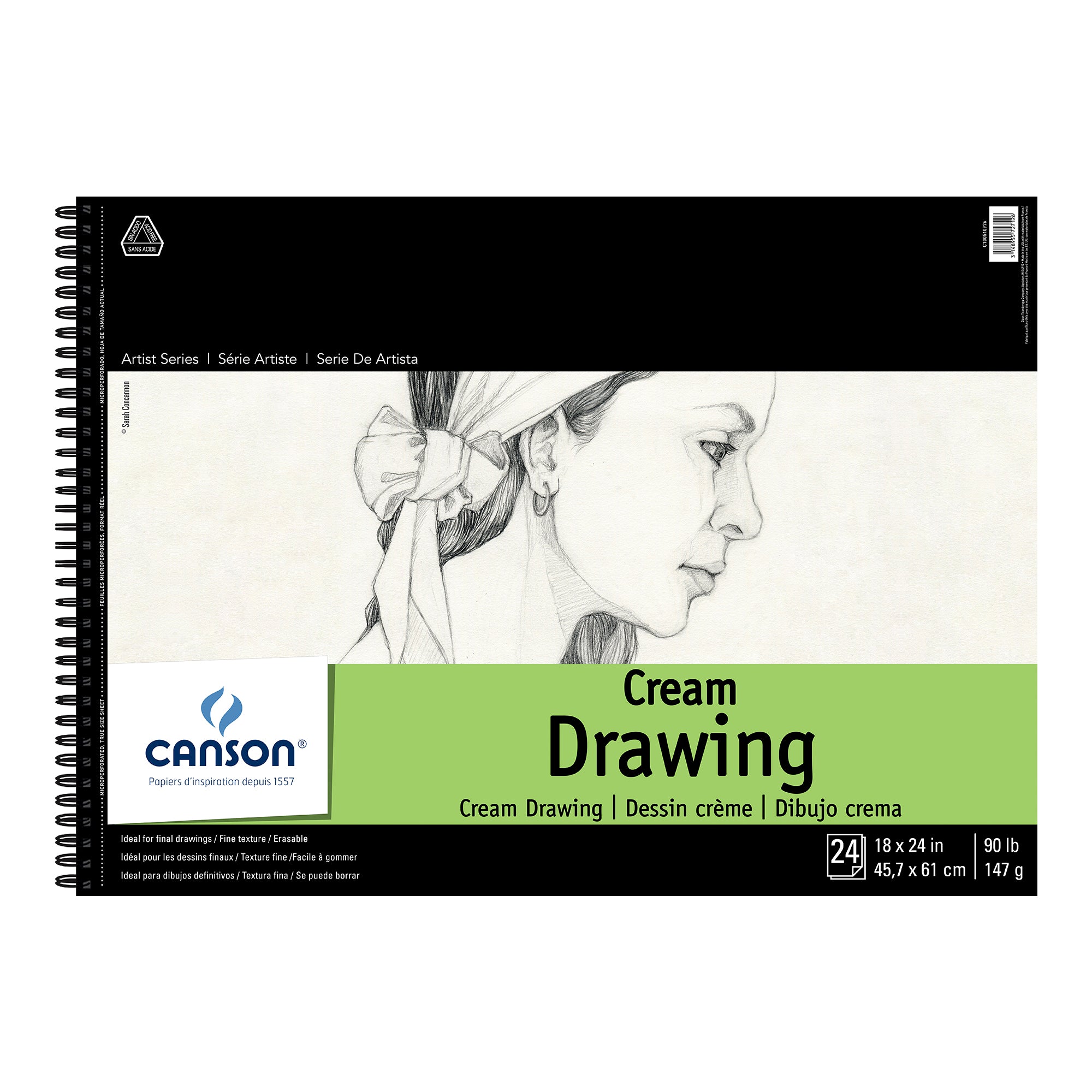 Canson Classic Cream Drawing Pads