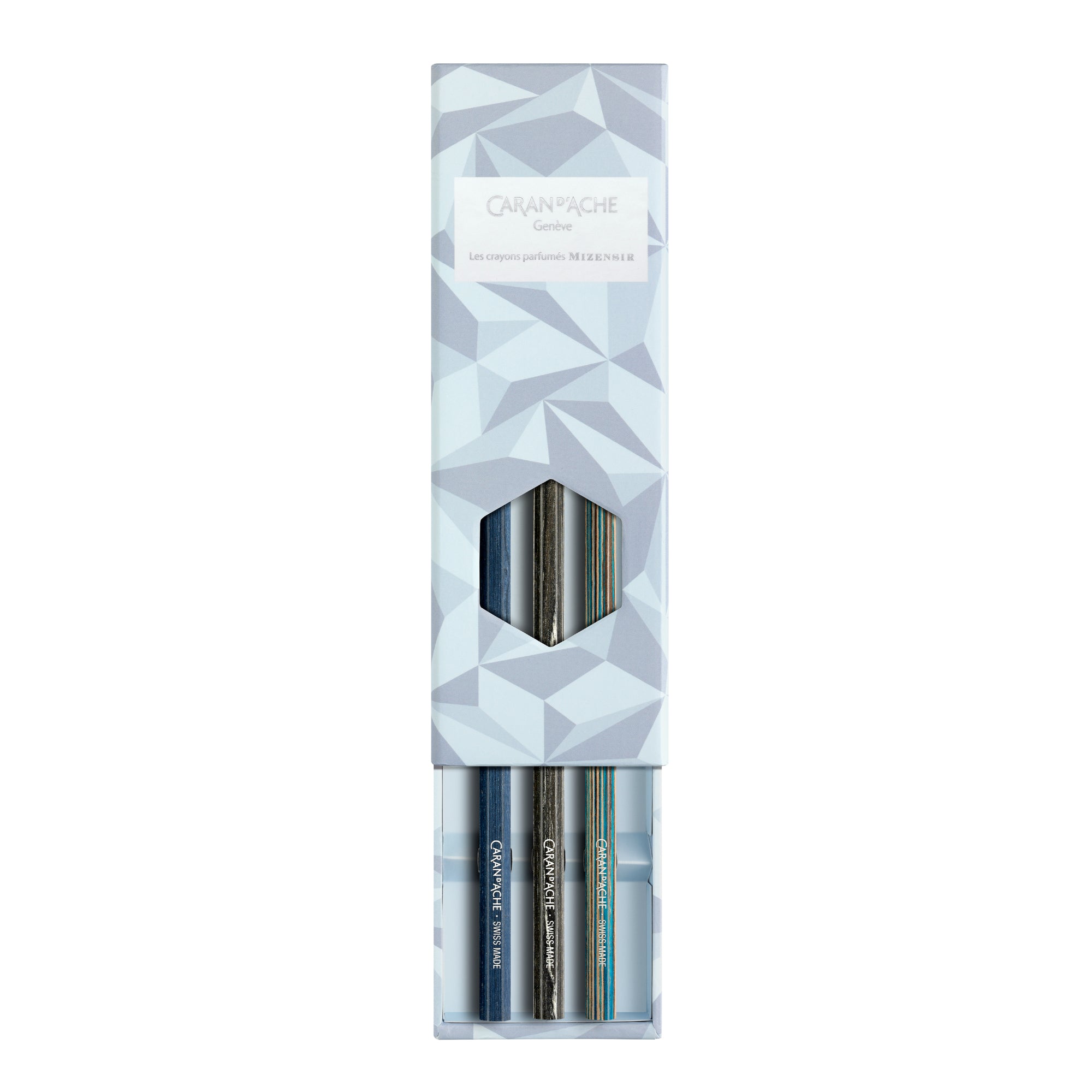 Caran d'Ache Alpine Frost Scented Graphite Pencil Set of 3