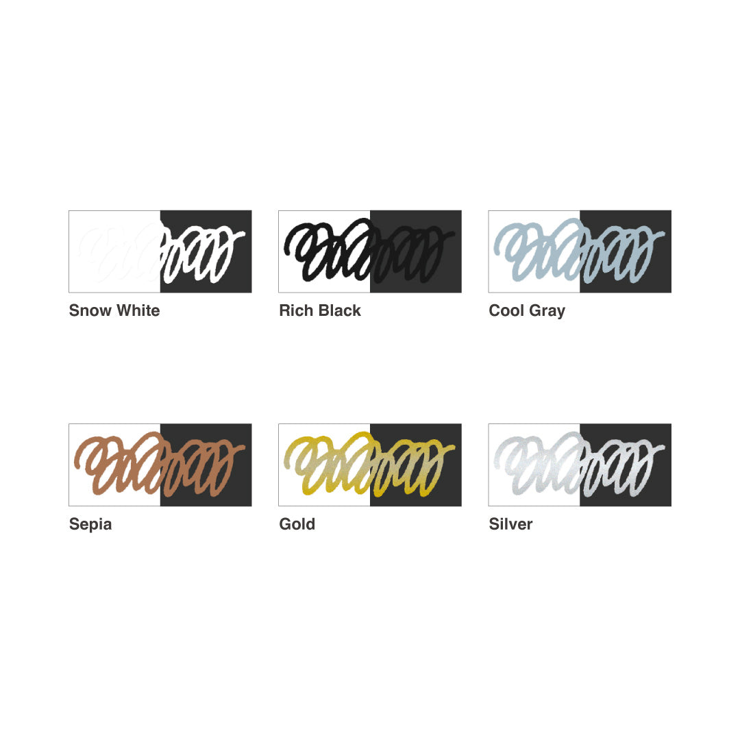 COPIC acrea Paint Marker 6 Colors Set Essentials