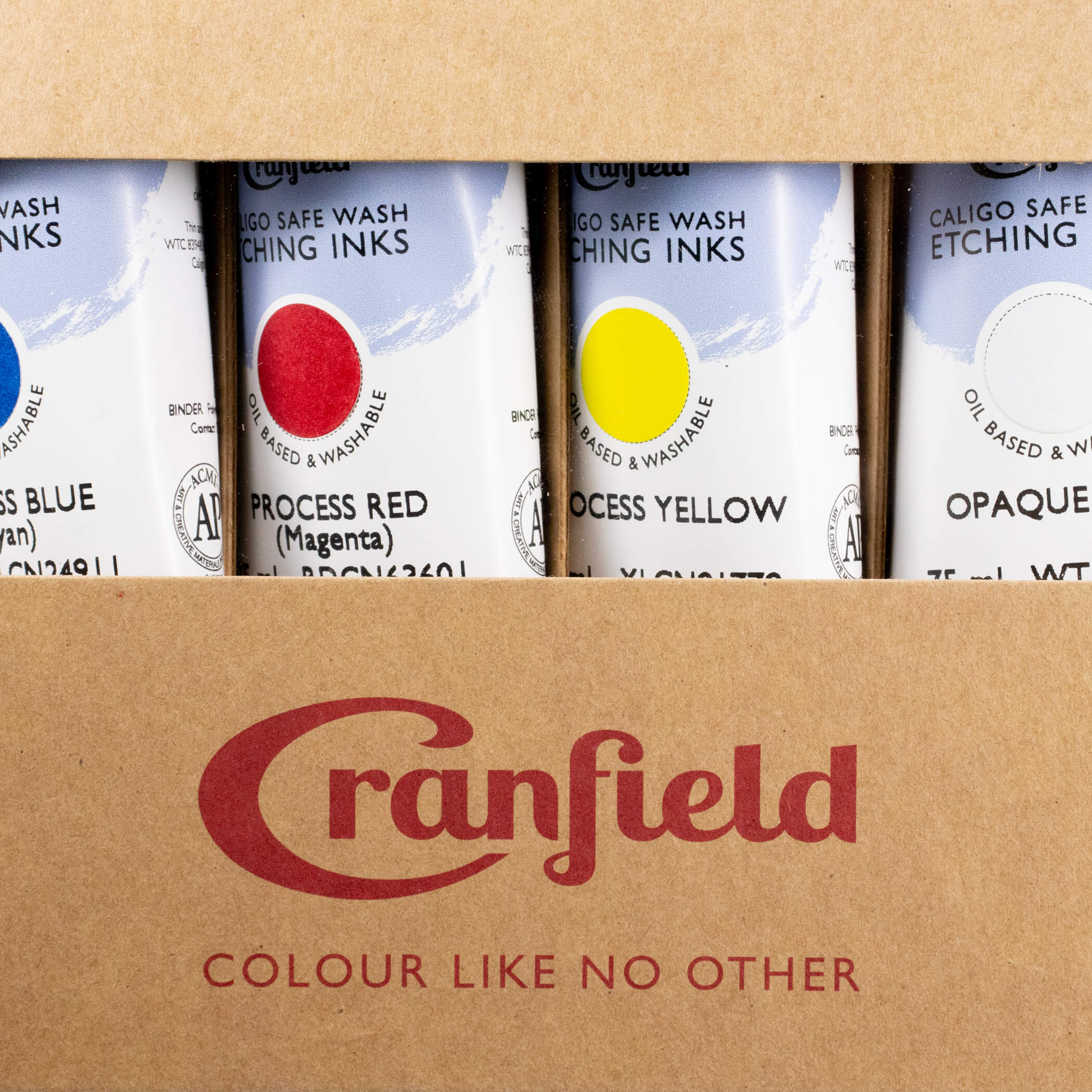 Cranfield Caligo Safe Wash Etching Ink Set of 6