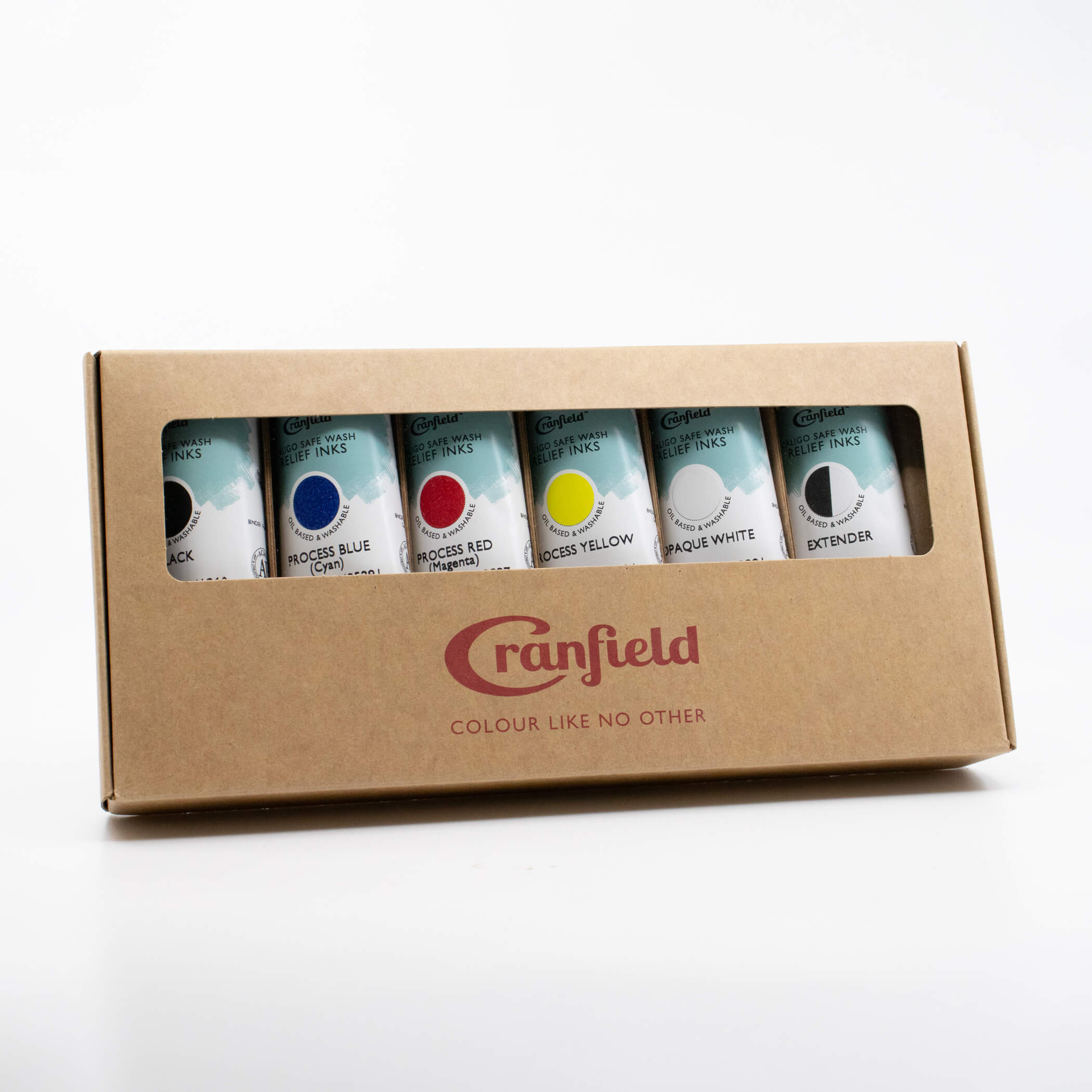 Cranfield Caligo Safe Wash Relief Ink Set of 6 - Clearance