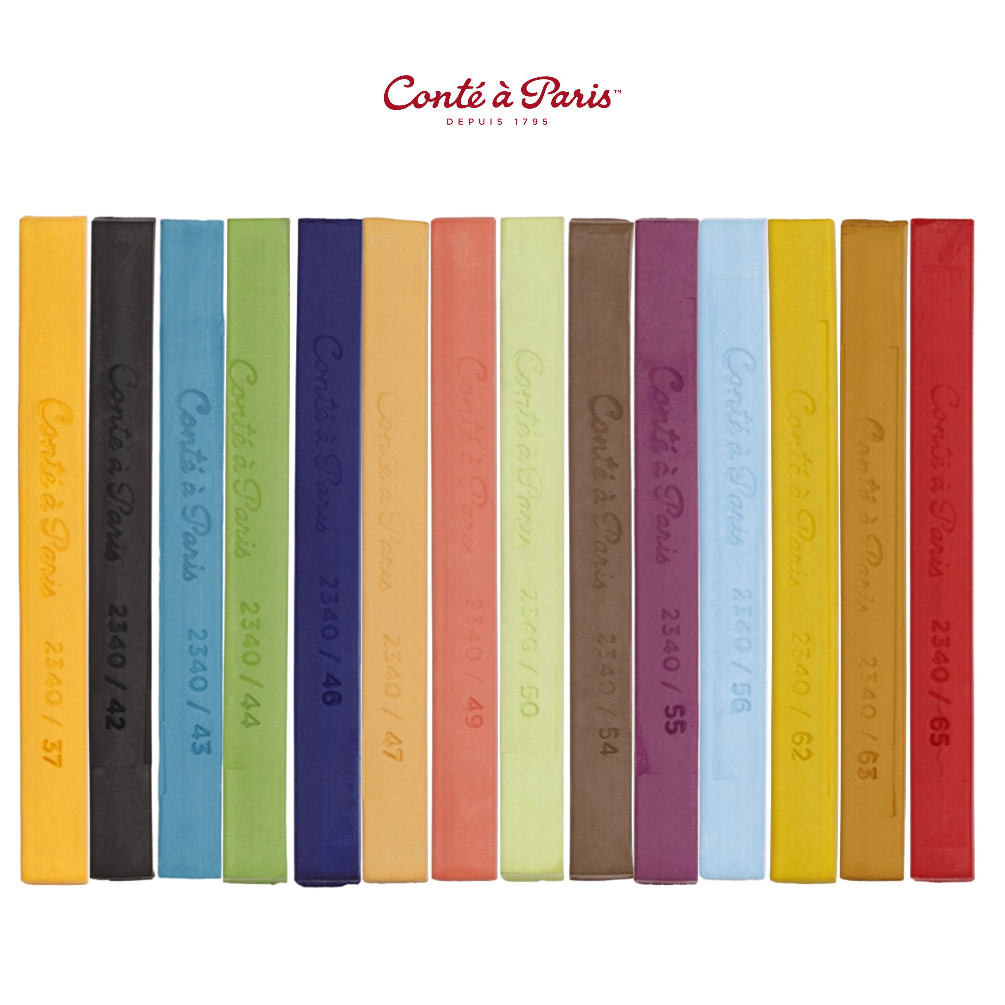 Conté à Paris - Colour Pastel Carrés