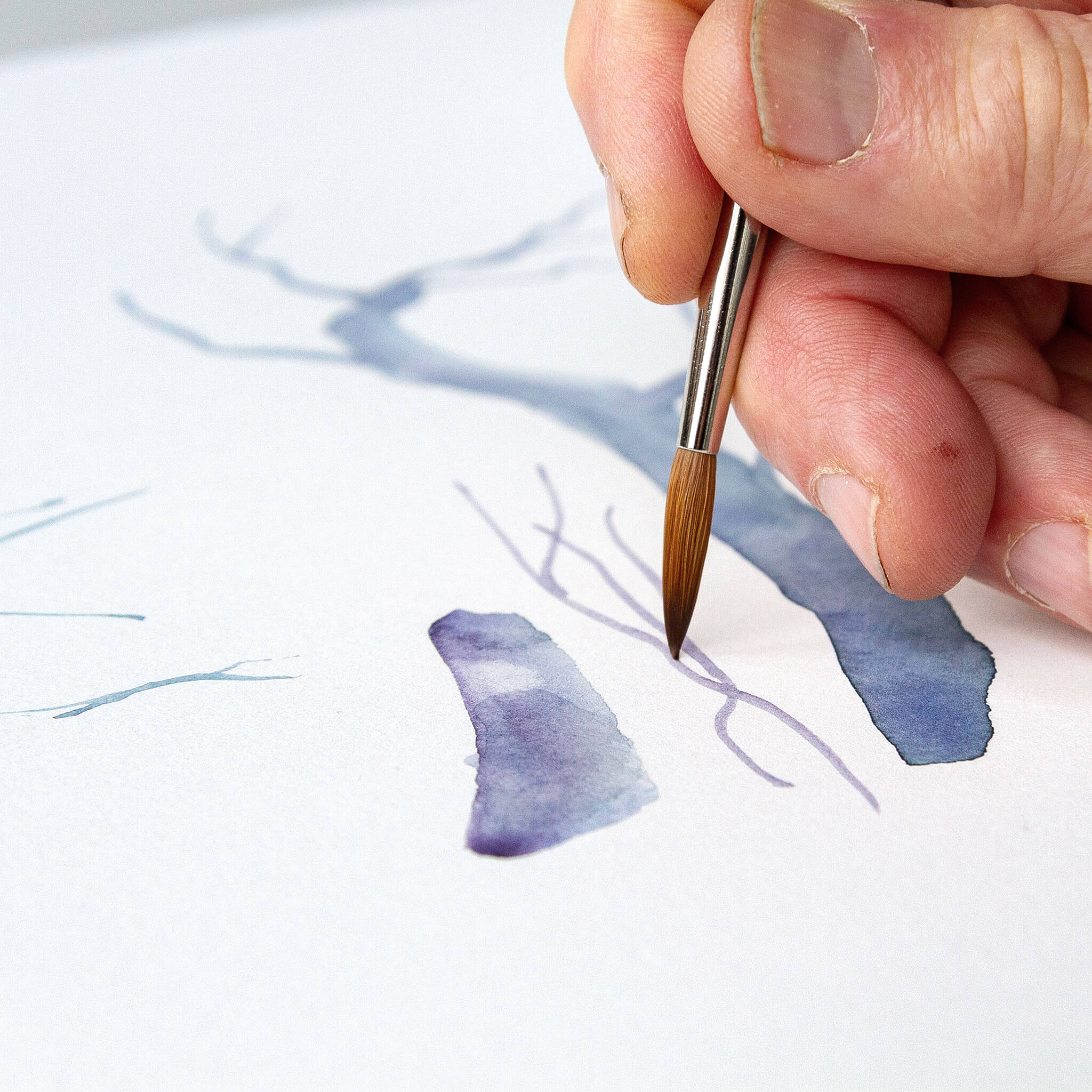 da Vinci MAESTRO Red Sable Watercolour Brushes - Round