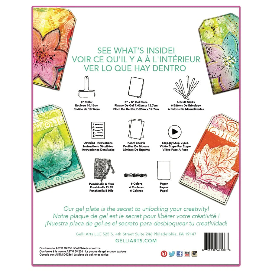 Gelli Arts DIY Stamping Kit