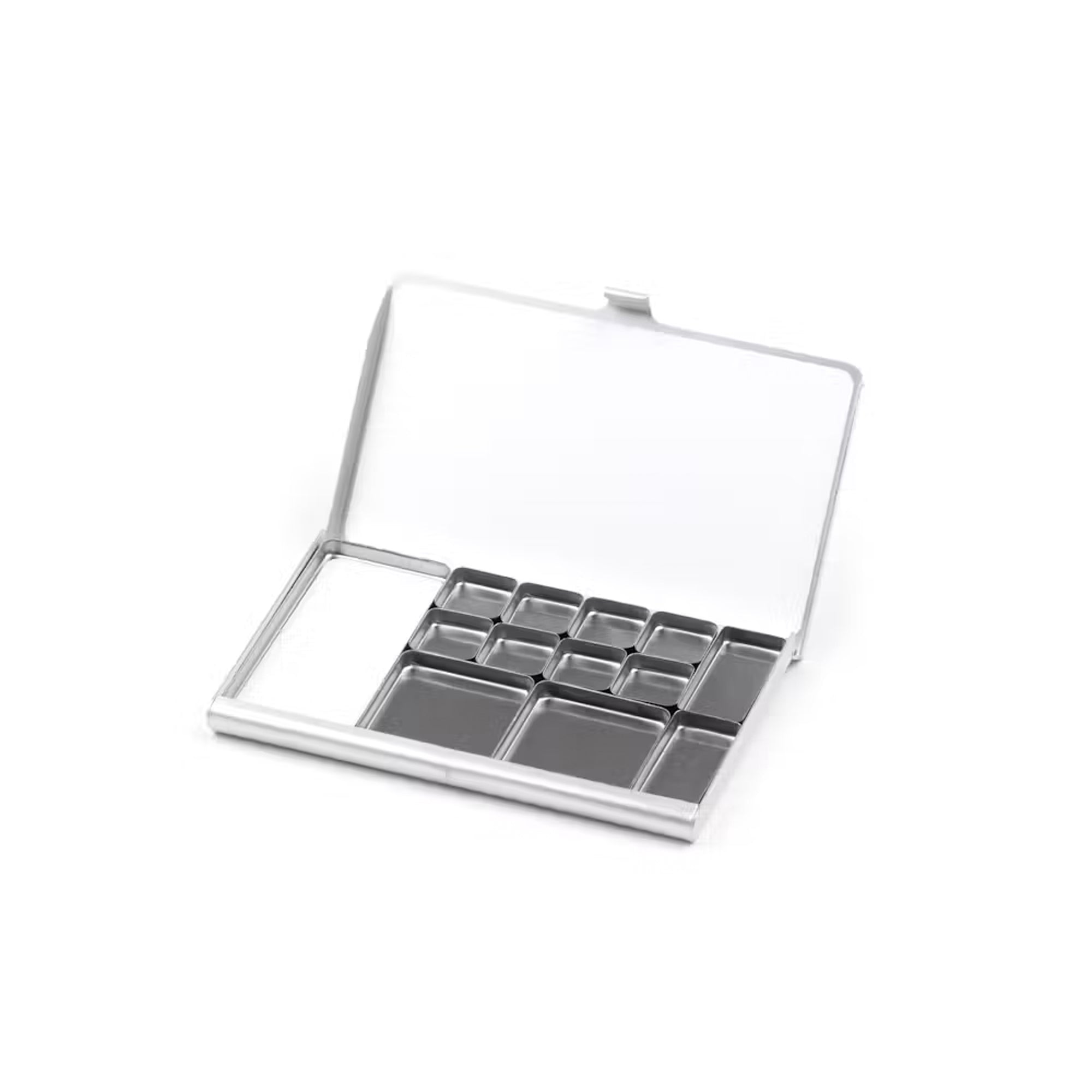 Art Toolkit Pocket Palette with Assorted Pans - Silver