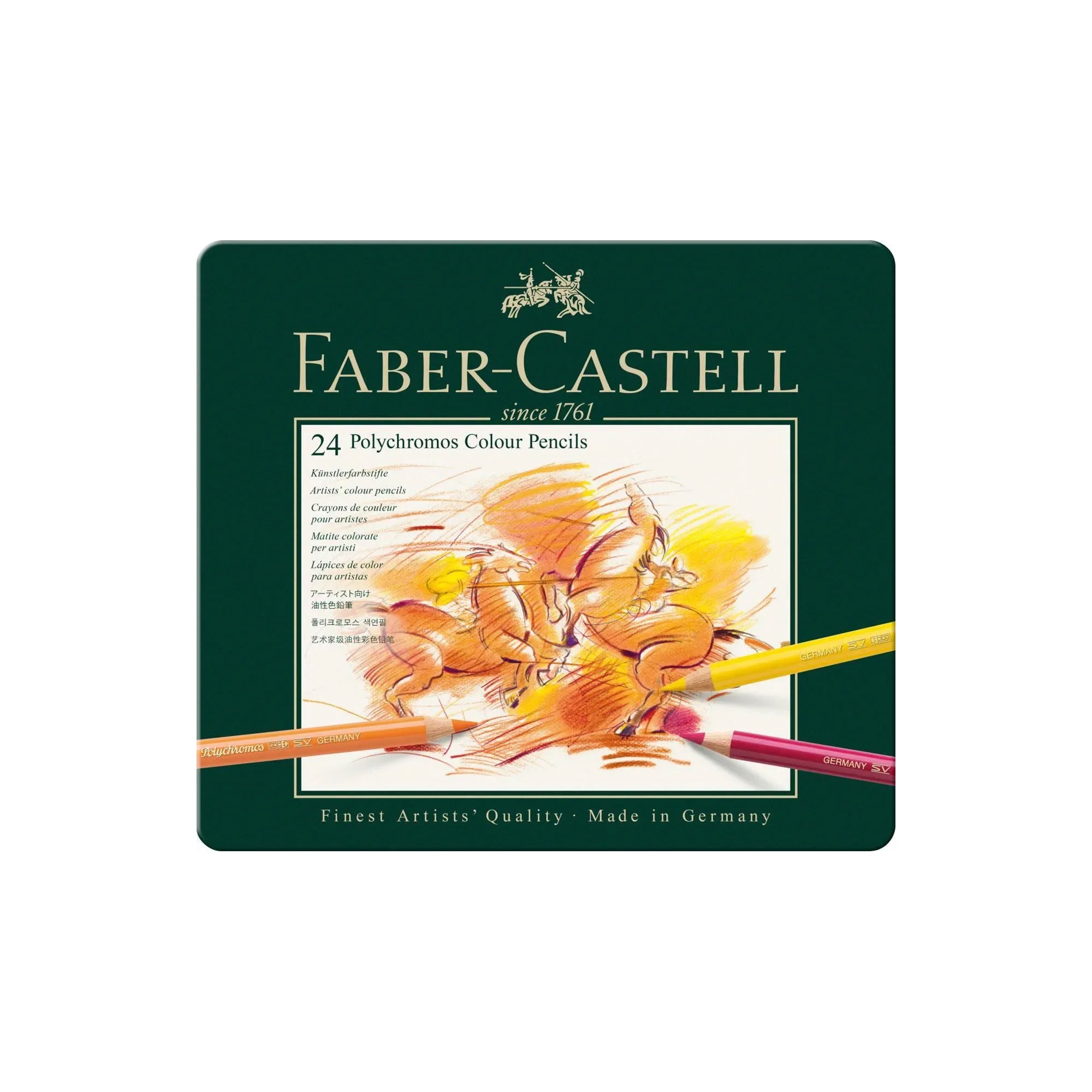 Faber-Castell Polychromos Coloured Pencil Set of 24