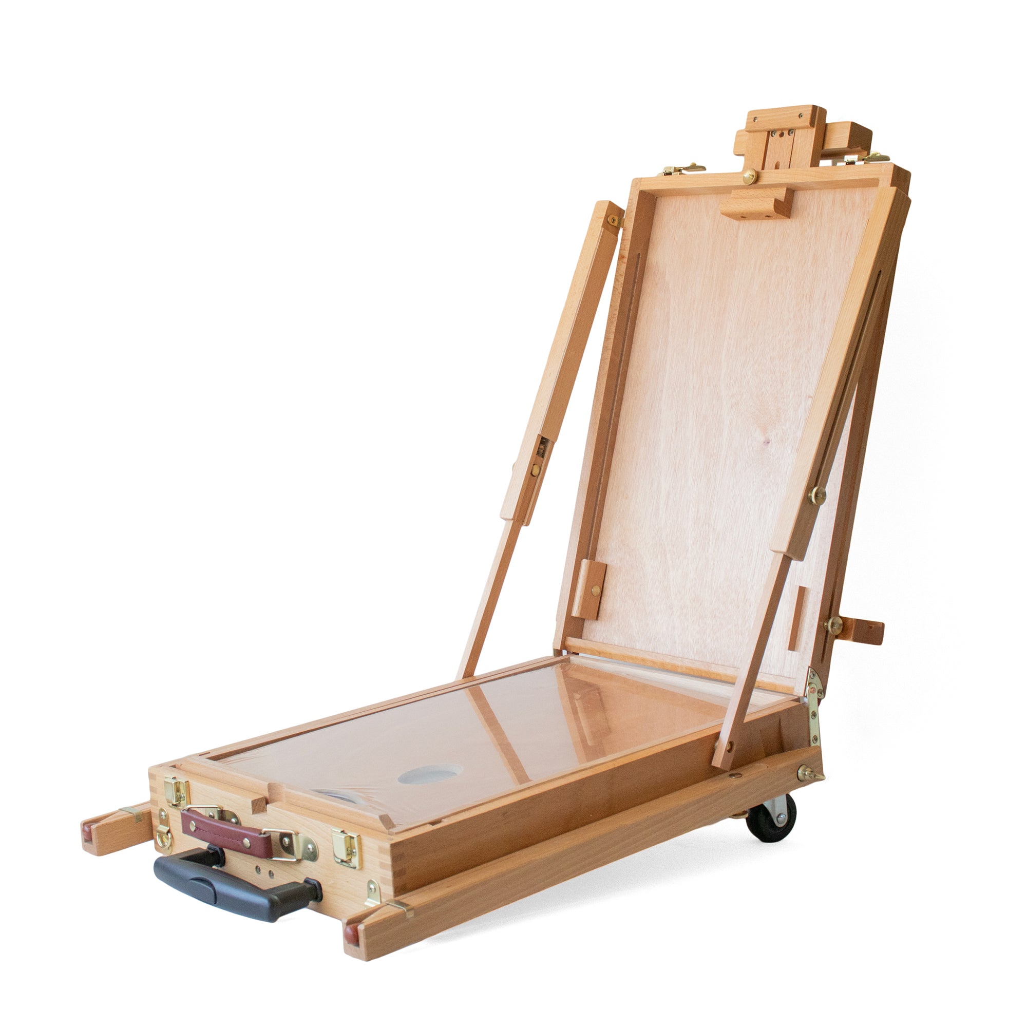 FC Art Portable French Easel with Wheels