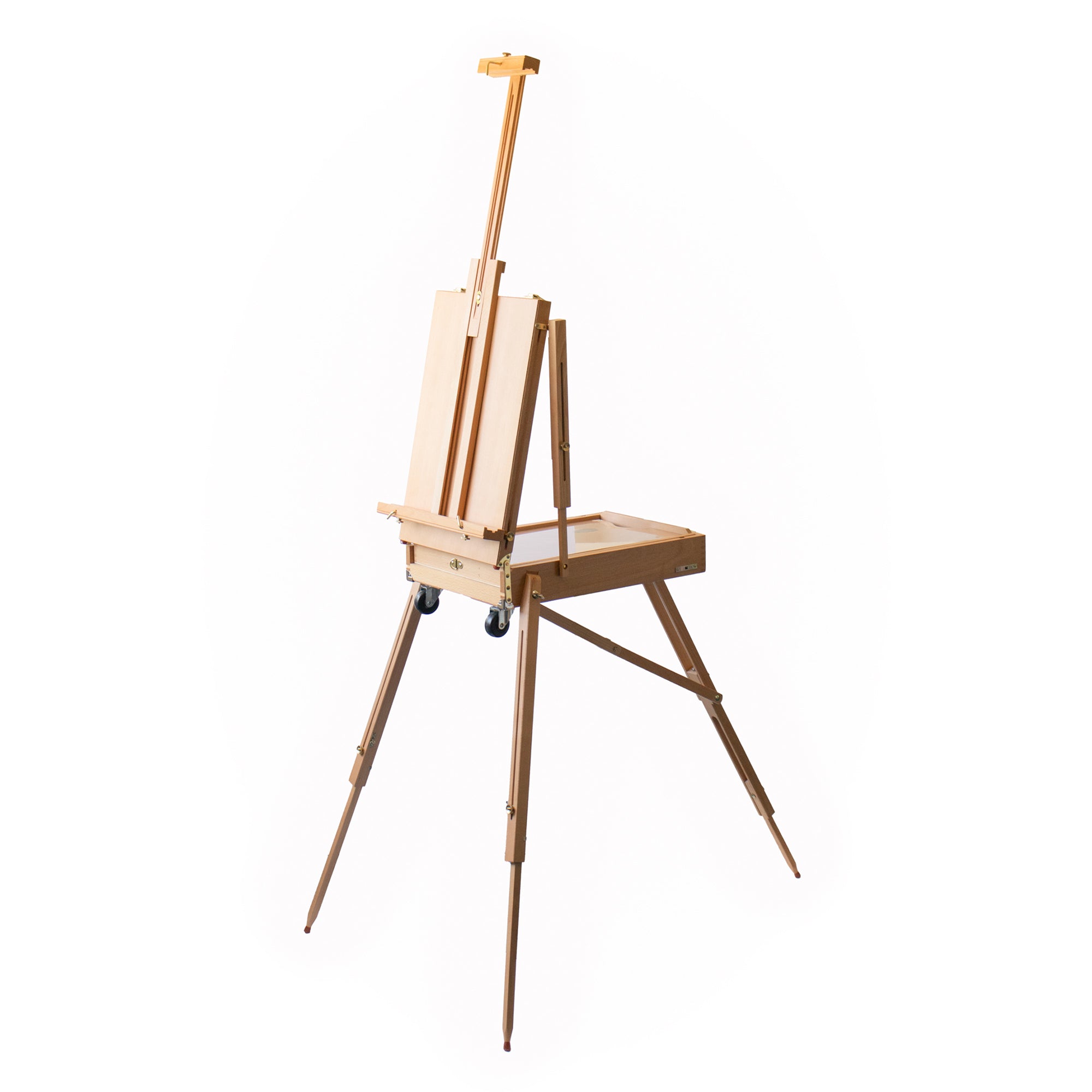 FC Art Portable French Easel with Wheels