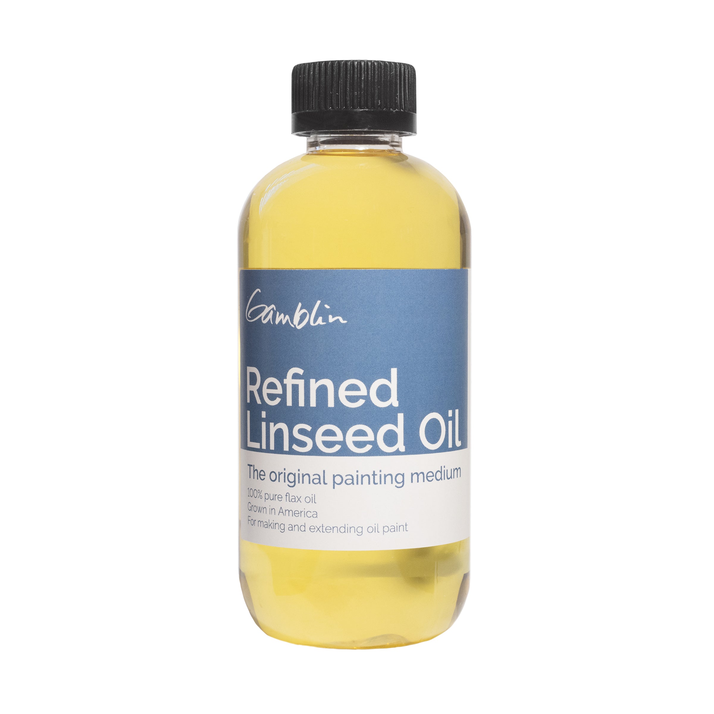 Gamblin Refined Linseed Oil - 8.5oz