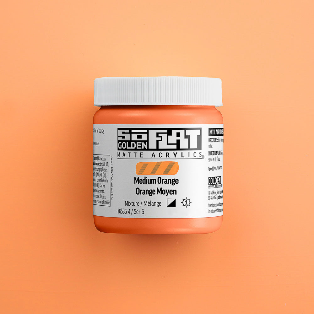 GOLDEN SoFlat Matte Acrylics
