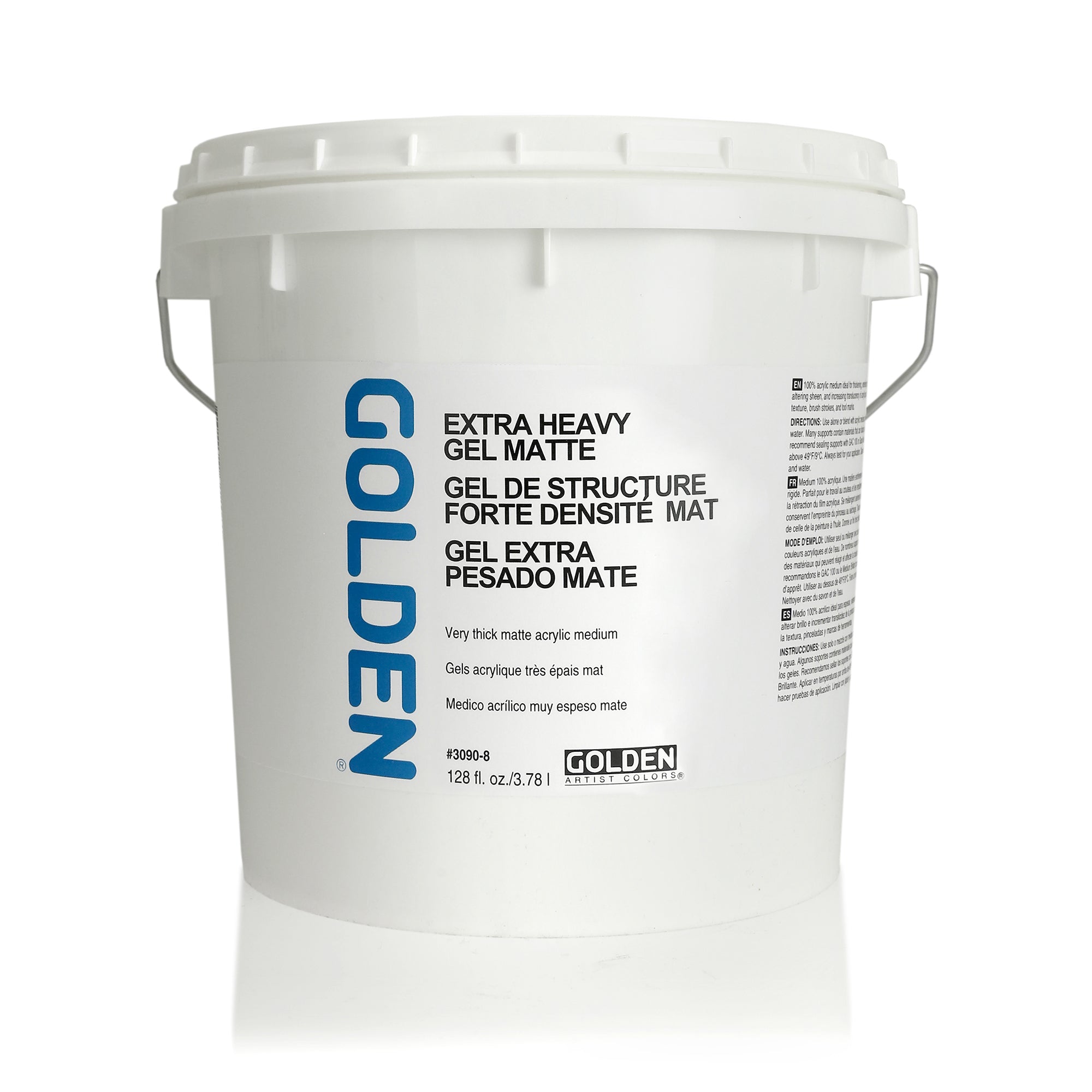 GOLDEN Extra Heavy Gel Medium Matte 128oz (Special Order)