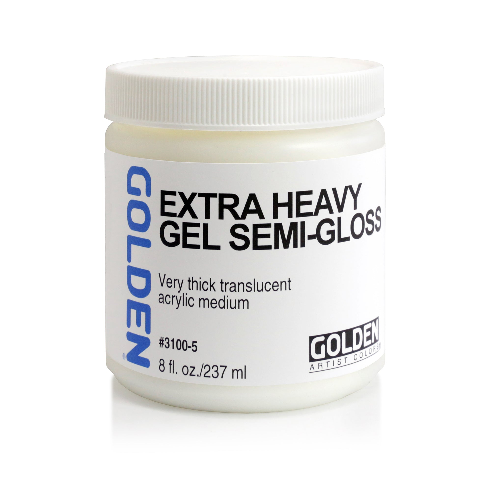 GOLDEN Extra-Heavy Gel Medium Semi-Gloss - 8oz