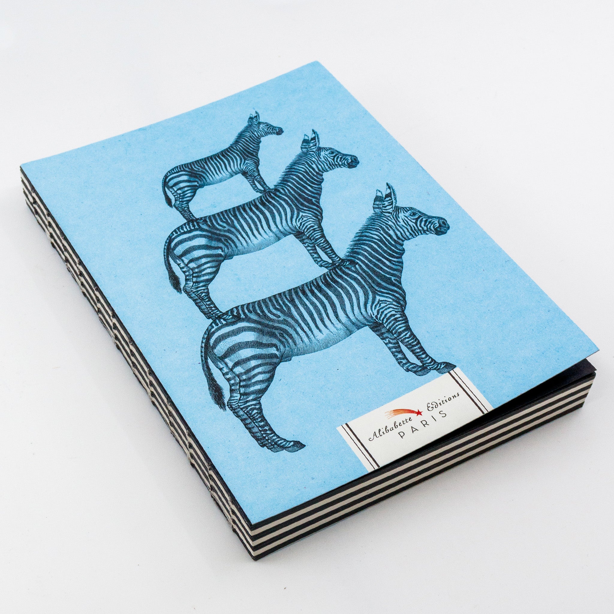 Alibabette Artbook A5 Black & White - Zebra