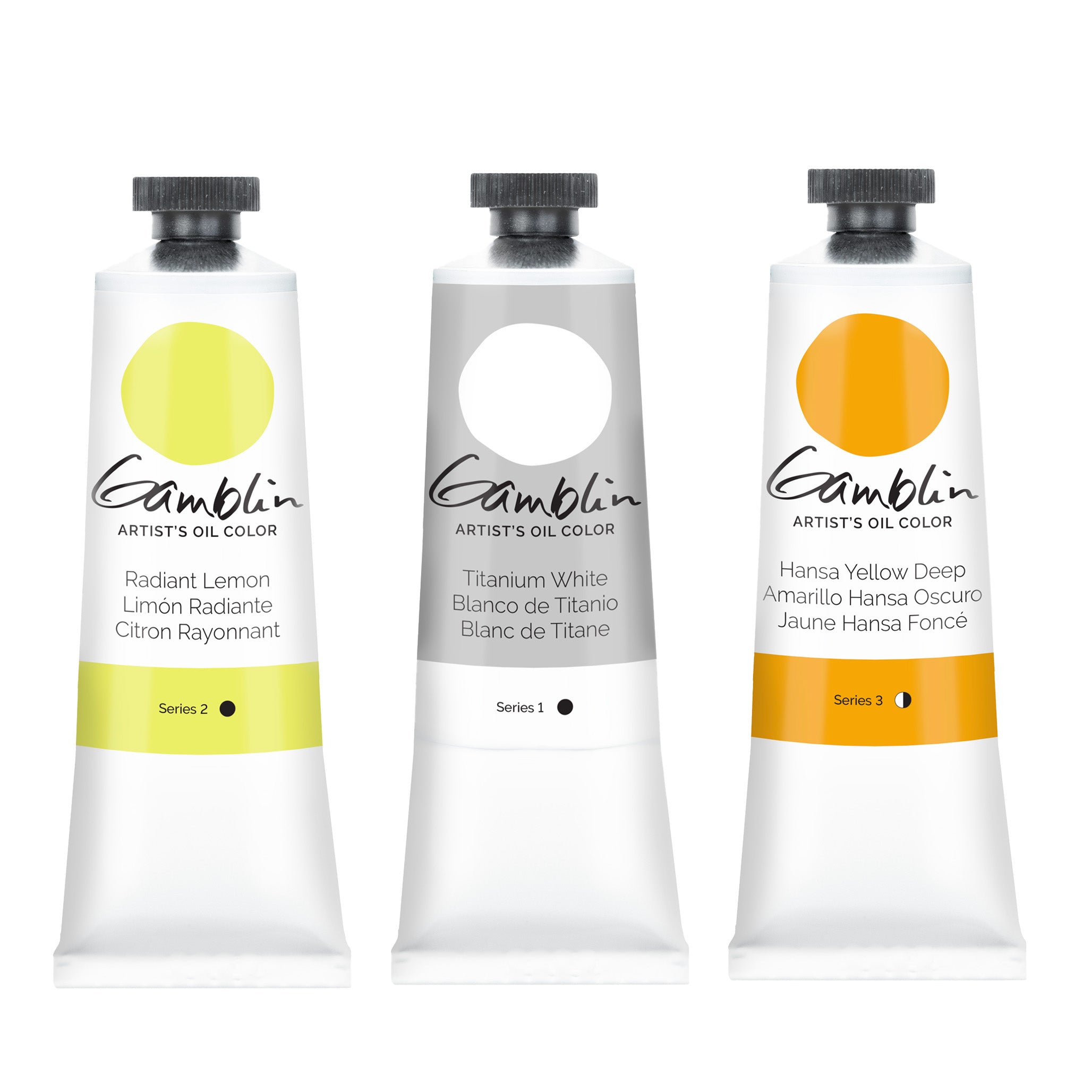 Gamblin Artist's Oil Colors - White or Yellow