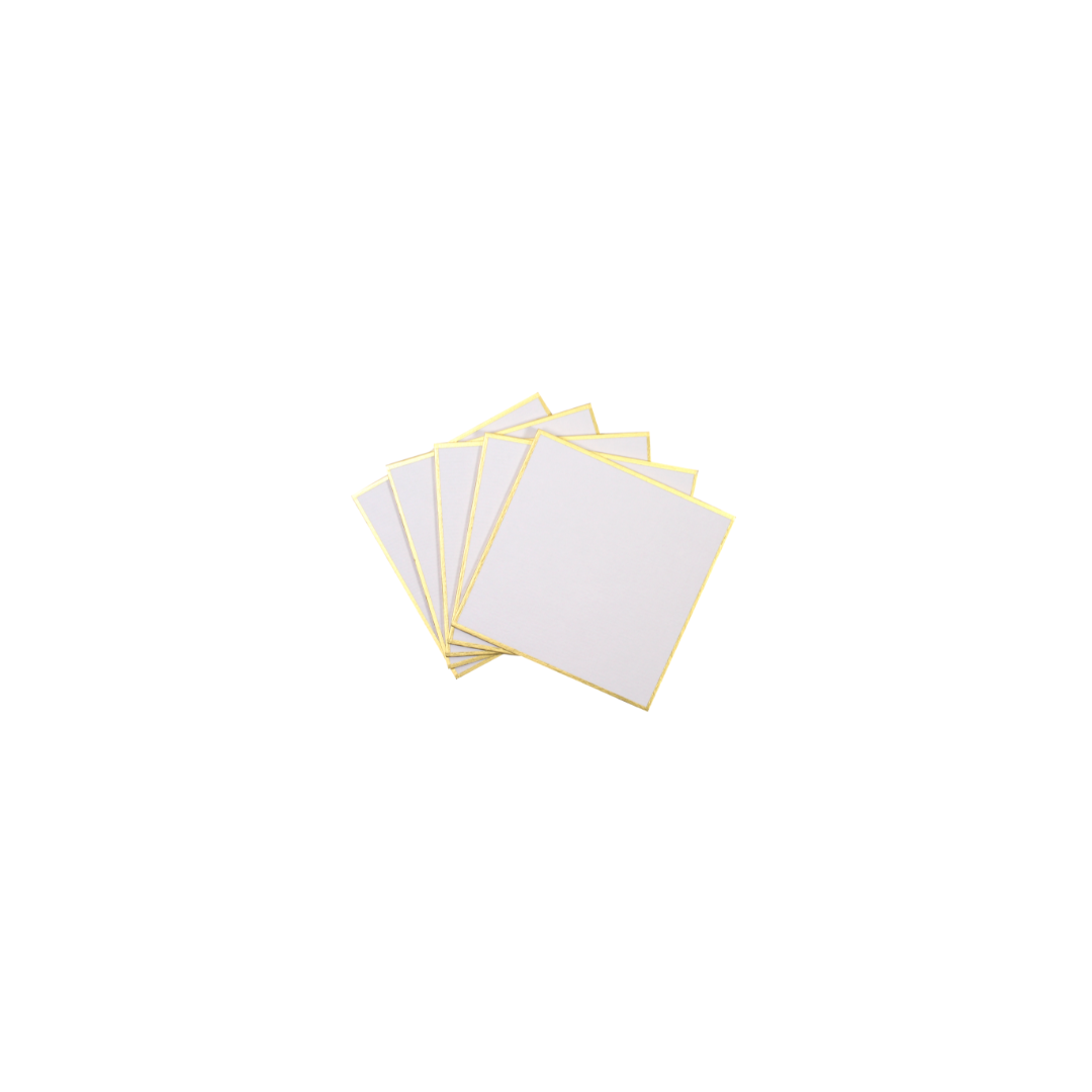 Yasutomo Shikishi Board - 3" x 3" (Pack of 5)