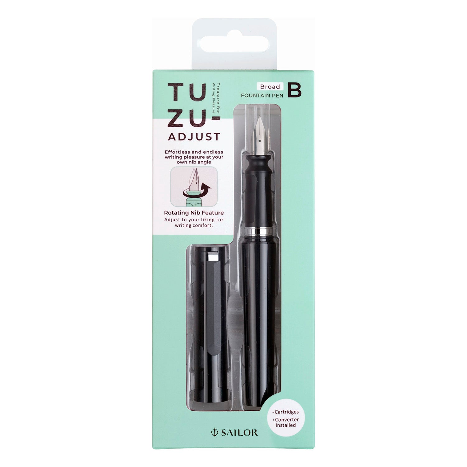 Sailor TUZU ADJUST Fountain Pen - Broad