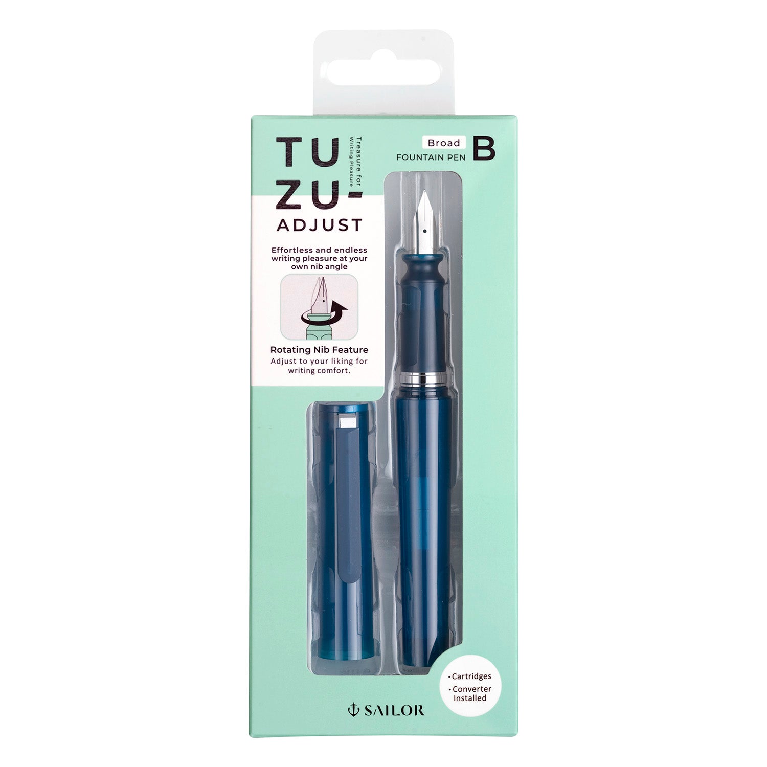 Sailor TUZU ADJUST Fountain Pen - Broad