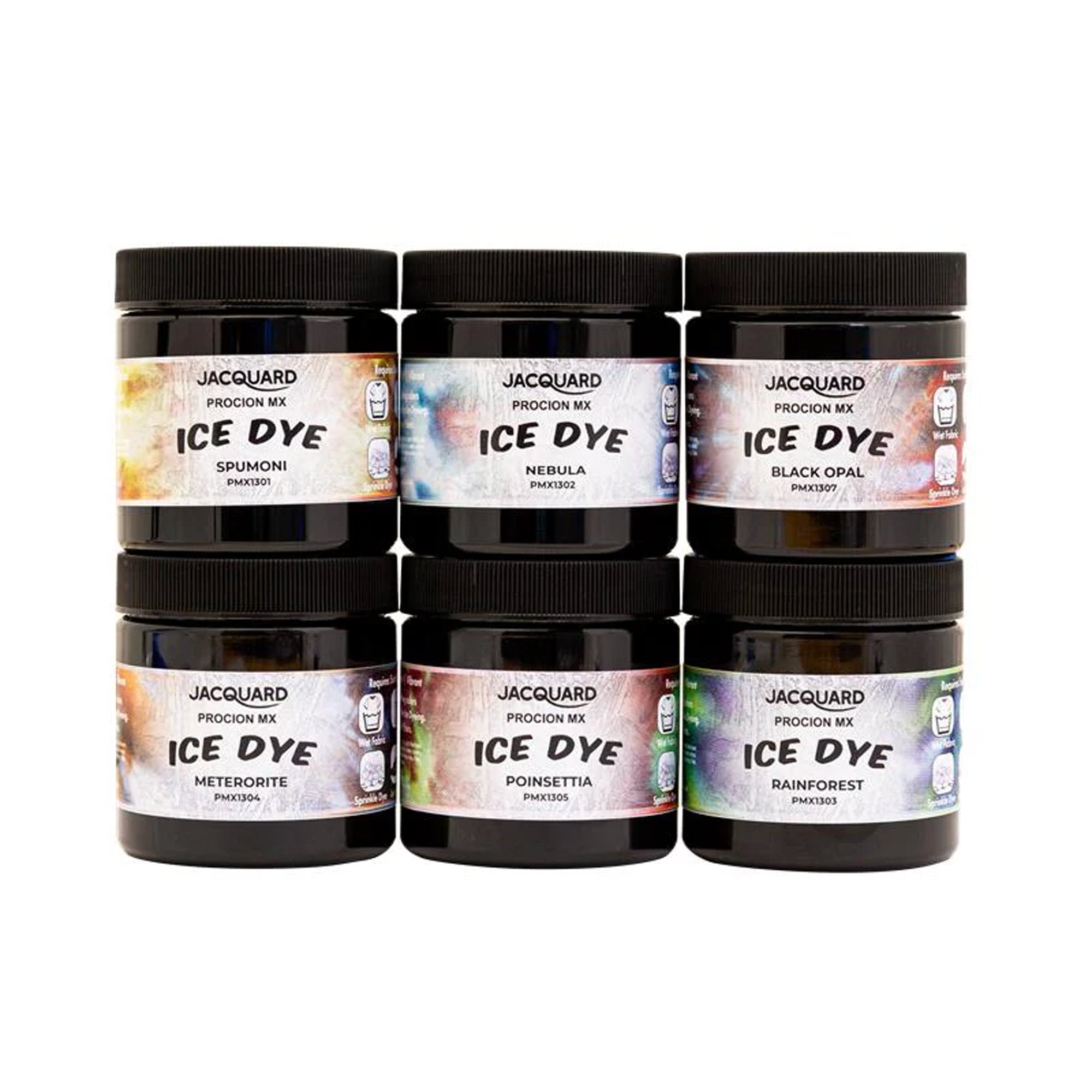 Jacquard Procion MX 6 Color Ice Dye Set of 6 - 2oz