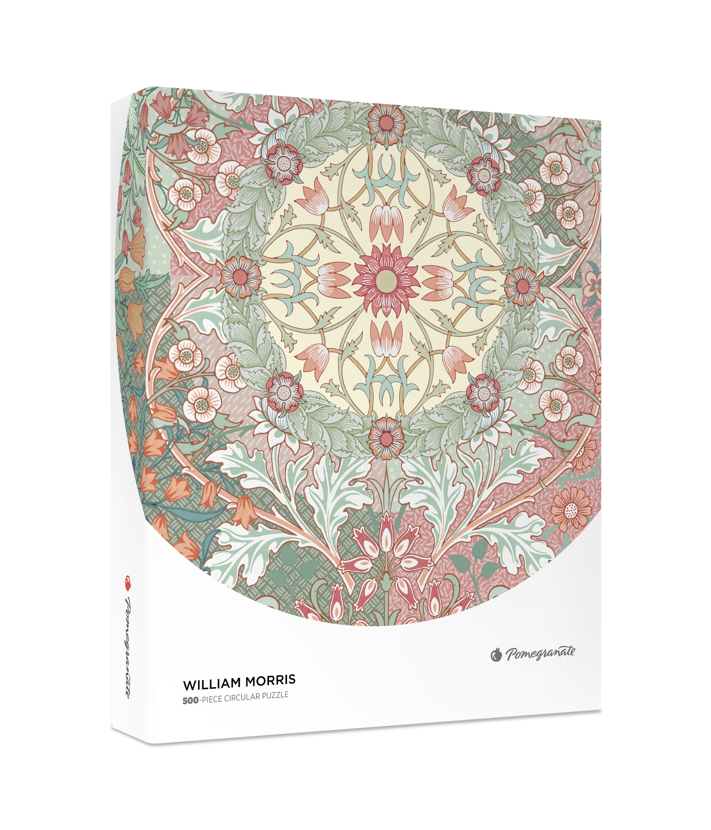 William Morris 500-Piece Circular Jigsaw Puzzle