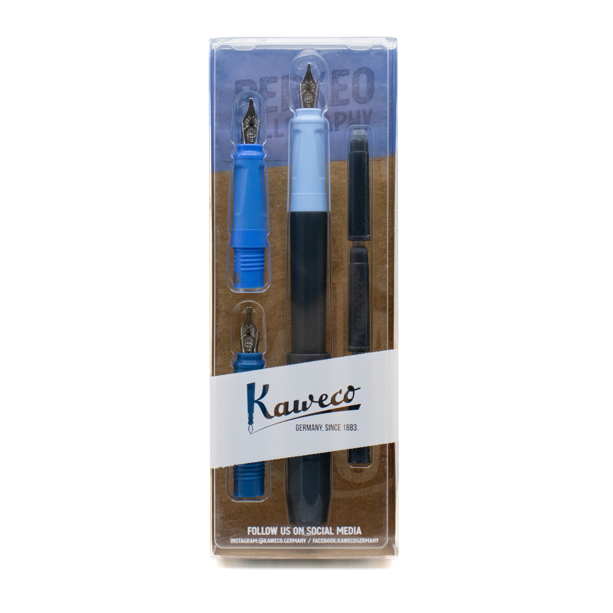 Kaweco PERKEO Calligraphy Pen Set - Blue